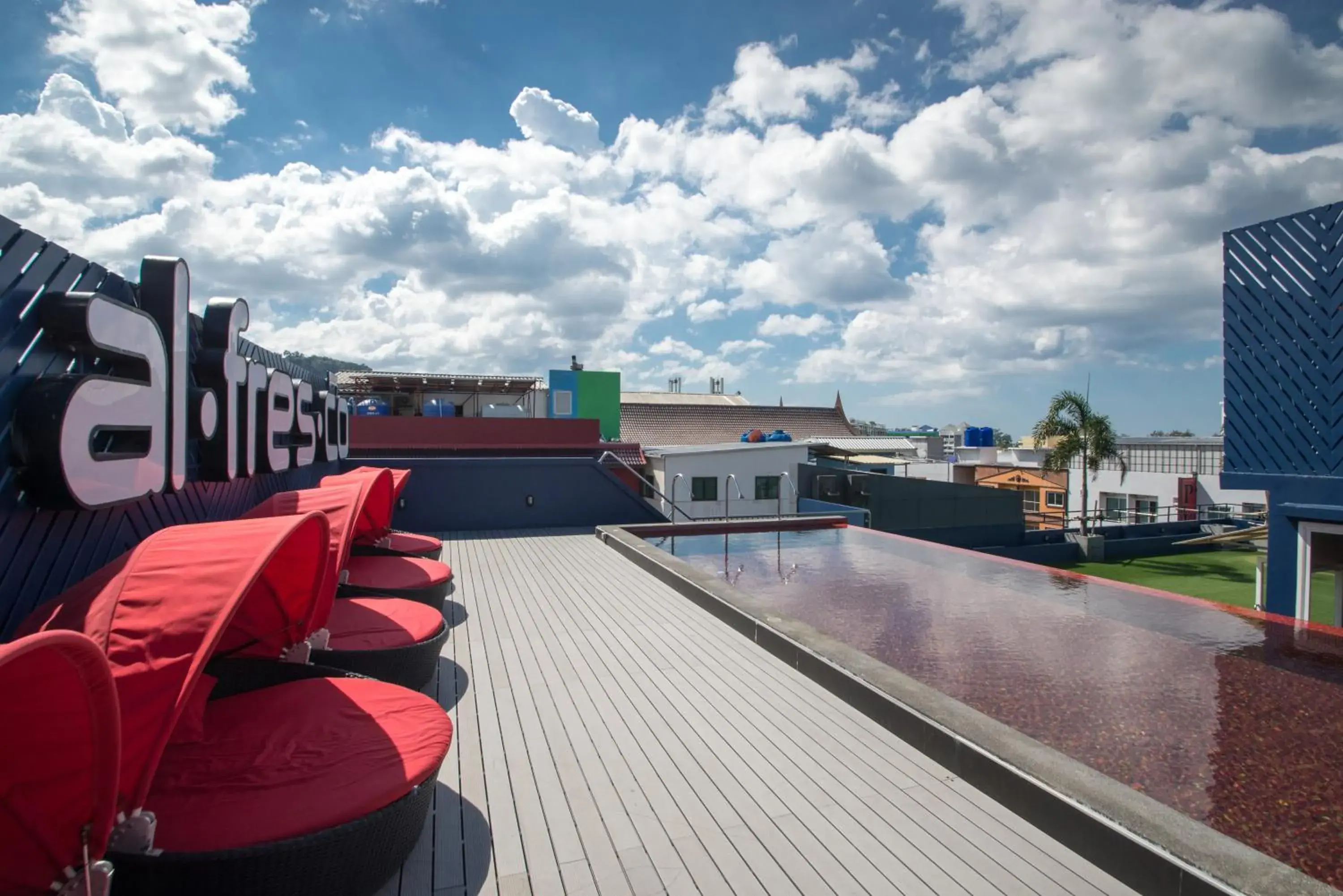 Property building in Alfresco Phuket Hotel Property building in Alfresco Phuket Hotel