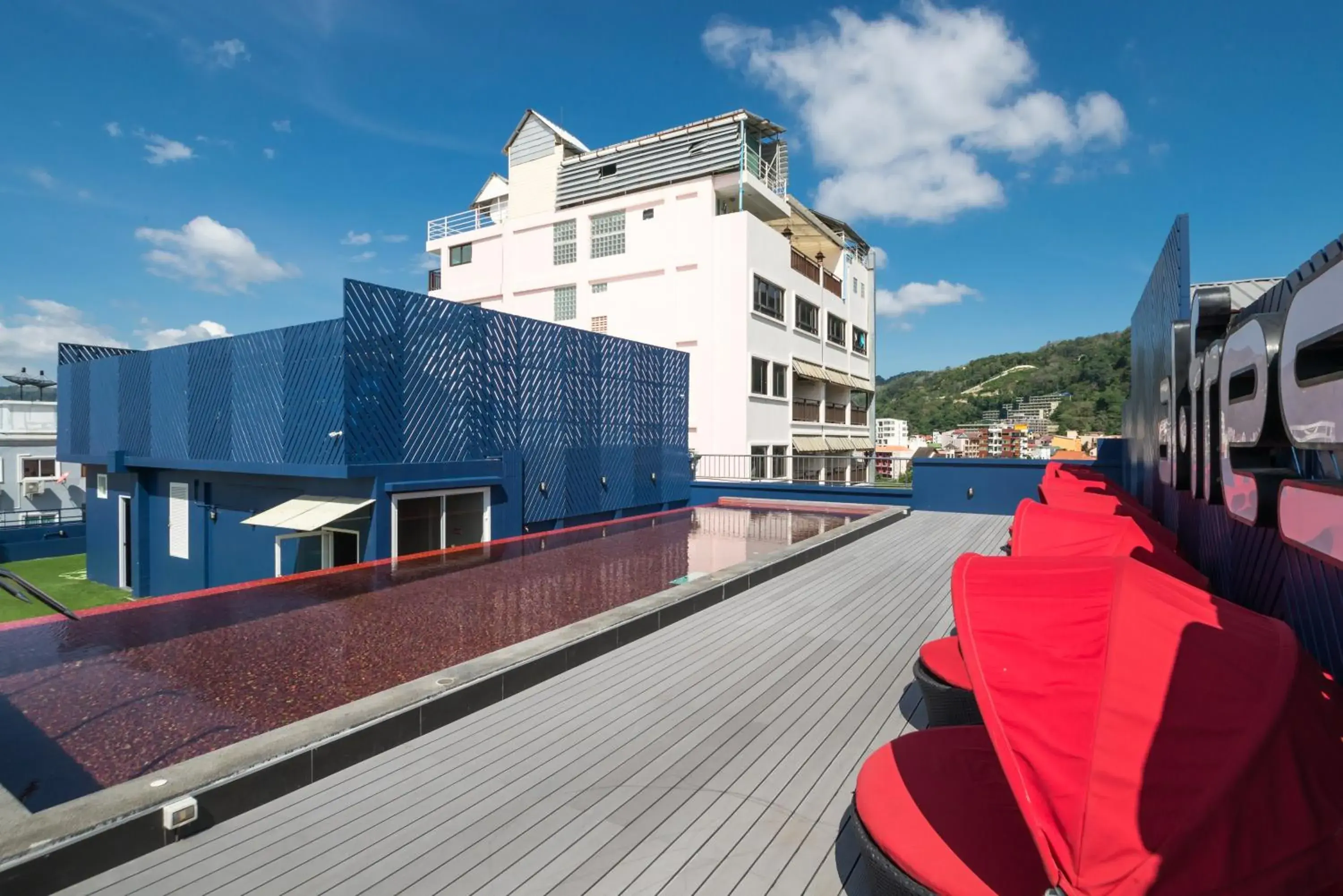 Pool view in Alfresco Phuket Hotel Pool view in Alfresco Phuket Hotel