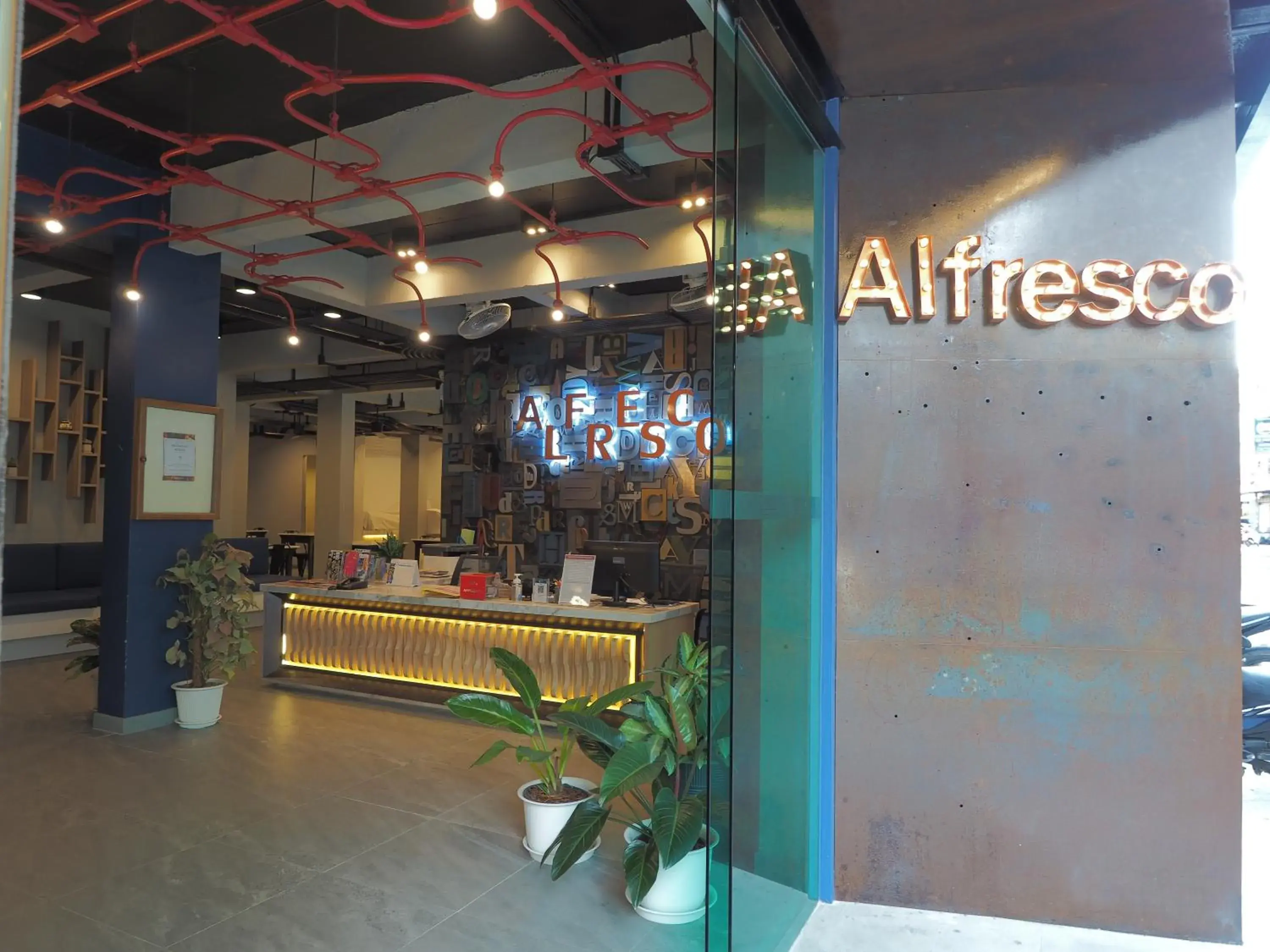 Lobby or reception in Alfresco Phuket Hotel Lobby or reception in Alfresco Phuket Hotel