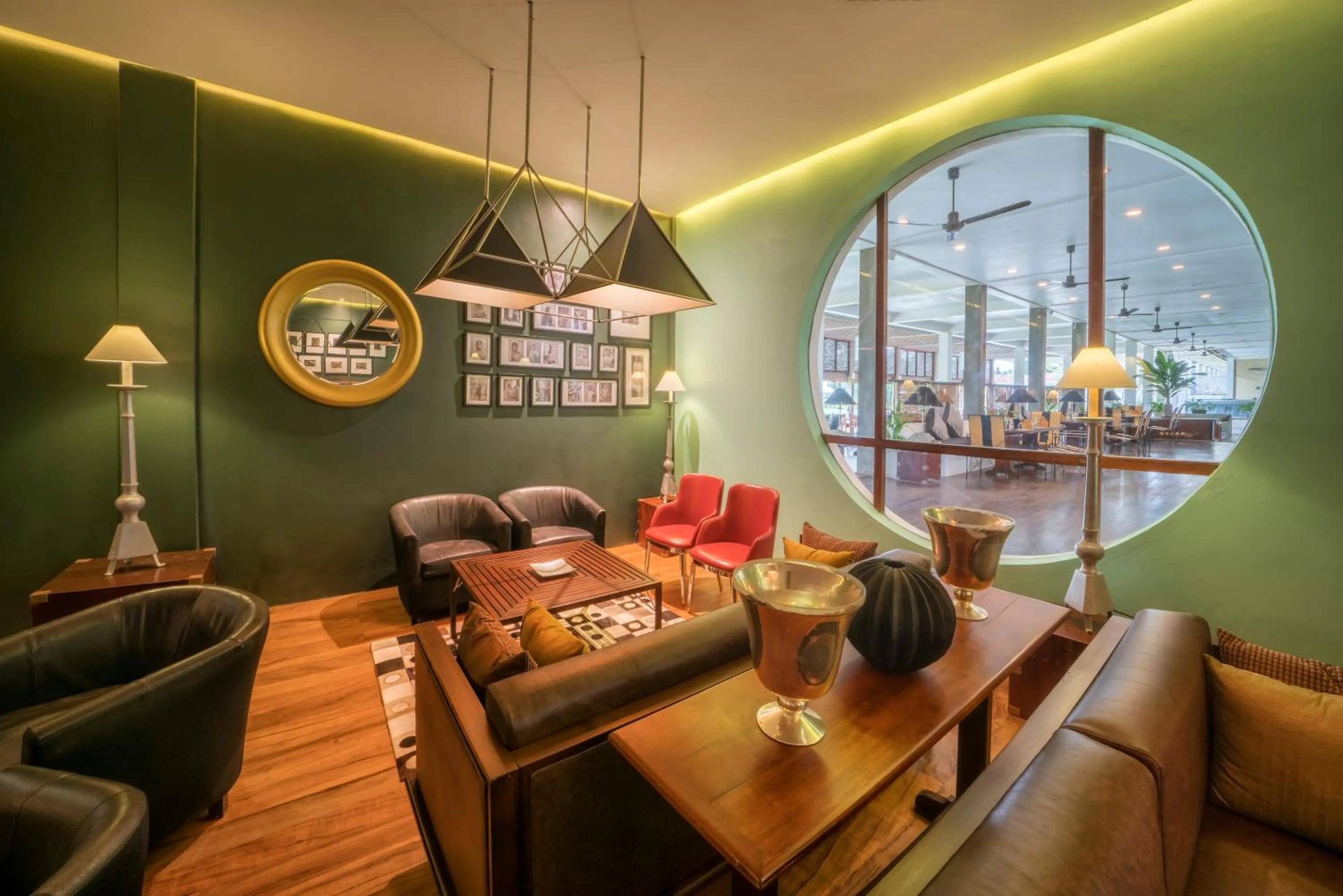 Lounge or bar in The Blue Water - Geoffrey Bawa Heritage Resort Hotel