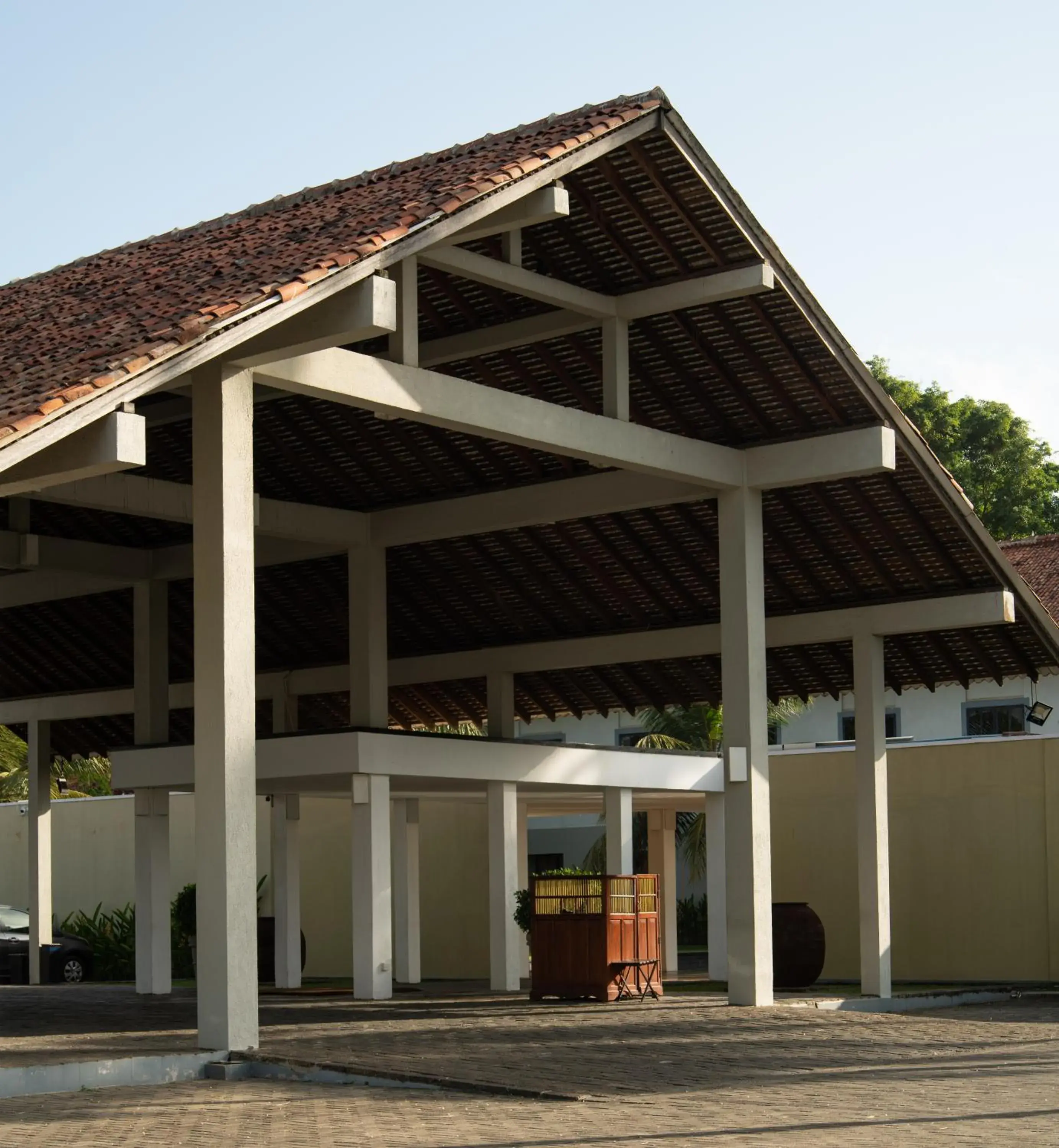 Property building in The Blue Water - Geoffrey Bawa Heritage Resort Hotel Property building in The Blue Water - Geoffrey Bawa Heritage Resort Hotel
