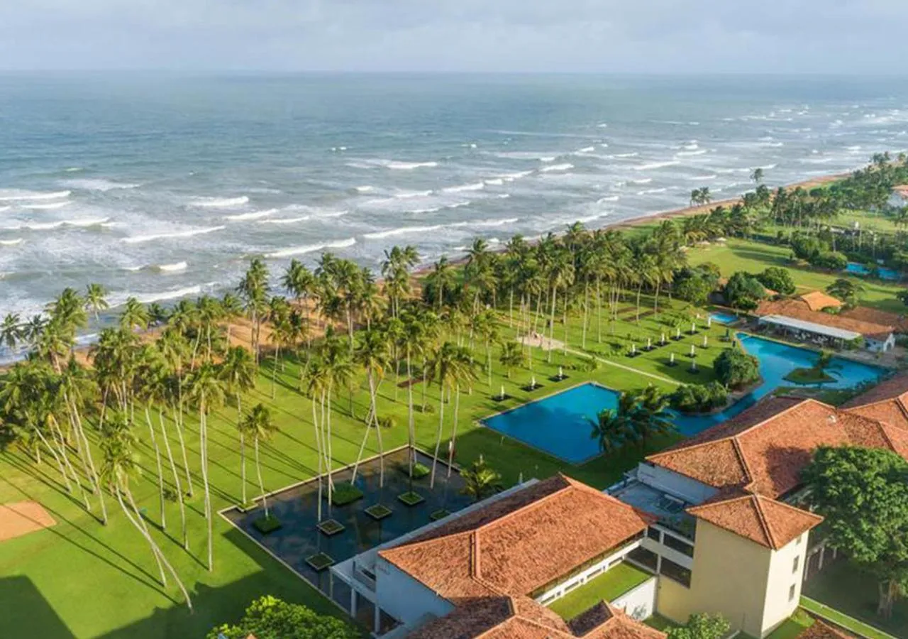 Bird's eye view in The Blue Water - Geoffrey Bawa Heritage Resort Hotel