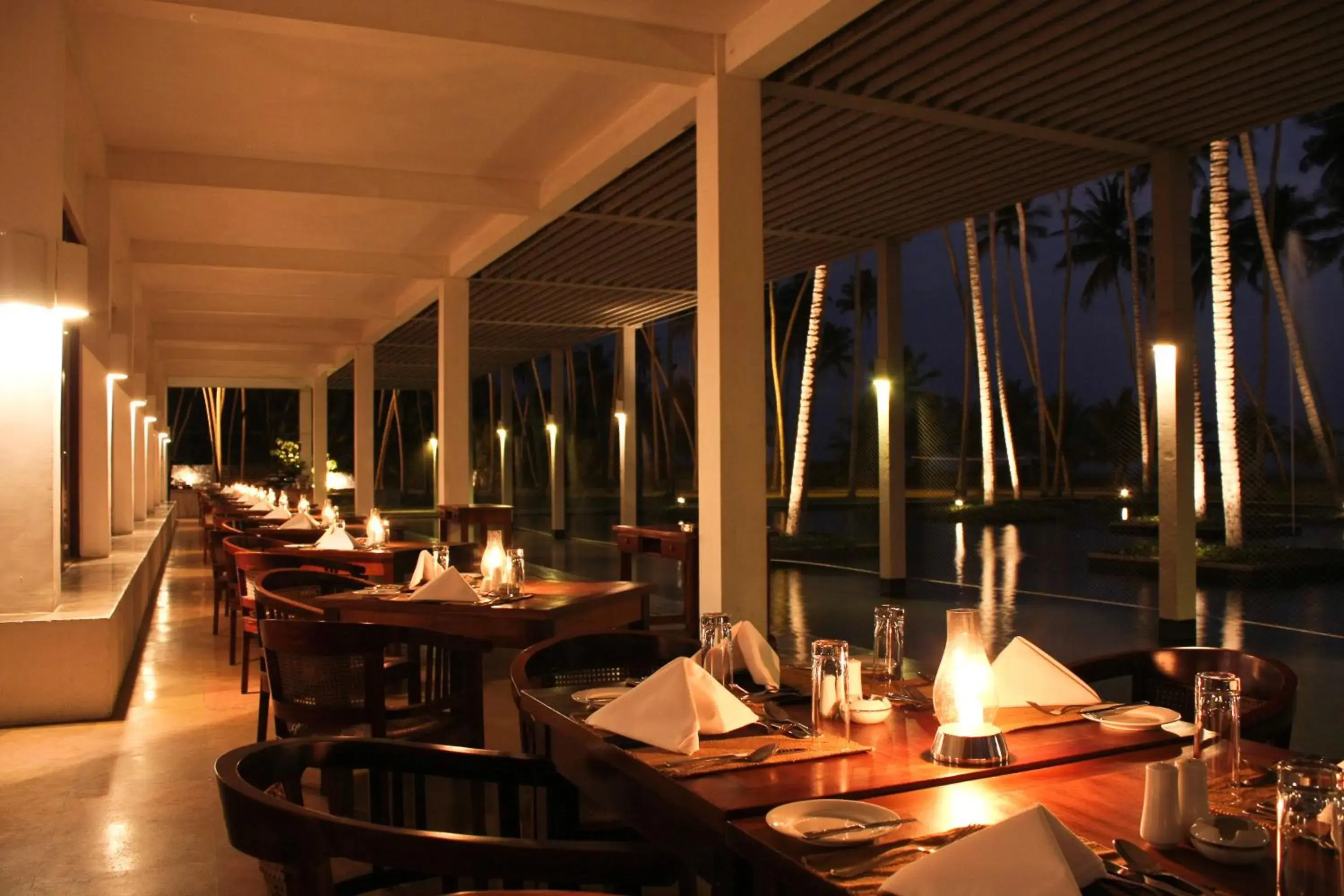 Restaurant/places to eat in The Blue Water - Geoffrey Bawa Heritage Resort Hotel Restaurant/places to eat in The Blue Water - Geoffrey Bawa Heritage Resort Hotel