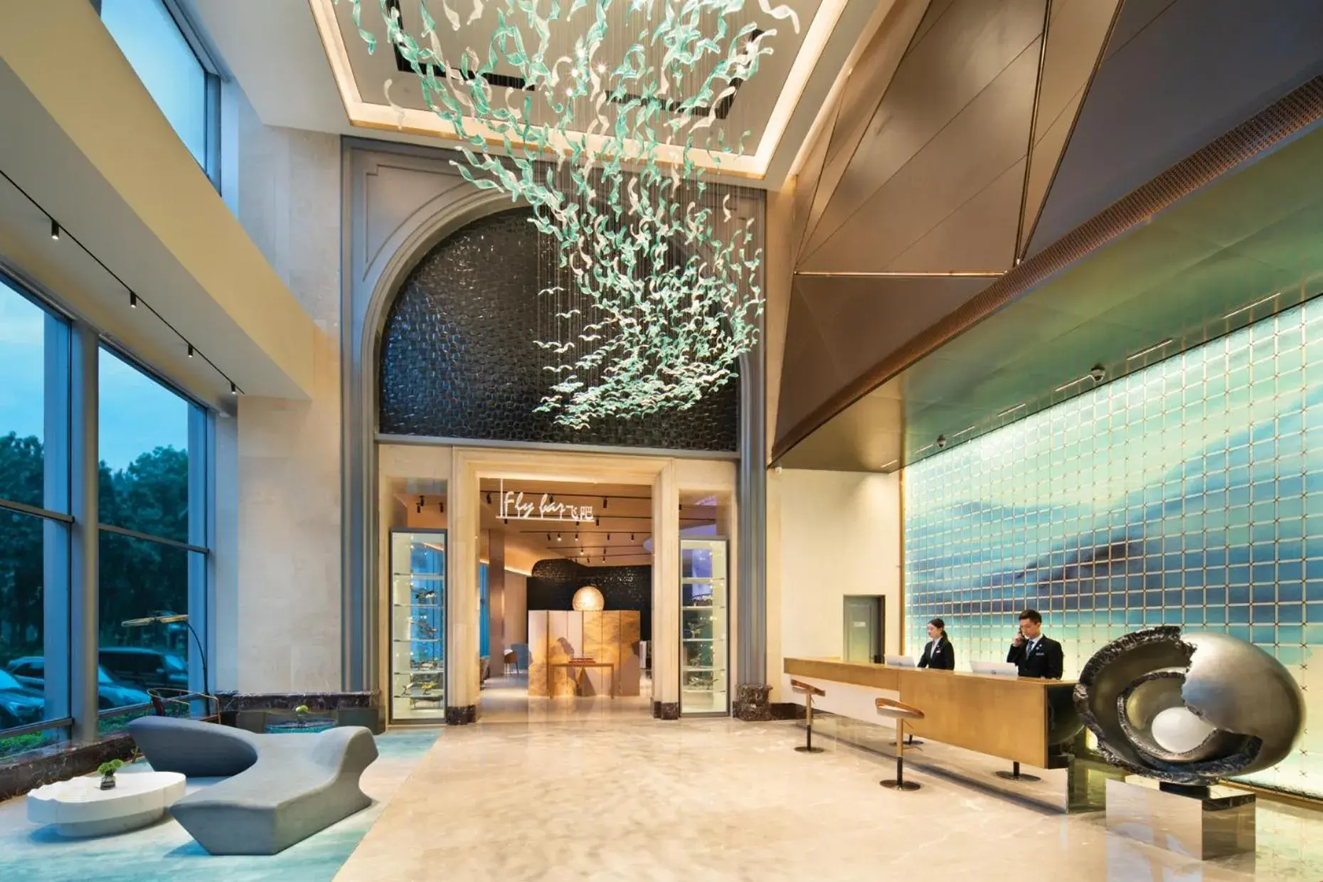 Lobby or reception in Shenzhen Grand Skylight Garden Hotel Lobby or reception in Shenzhen Grand Skylight Garden Hotel