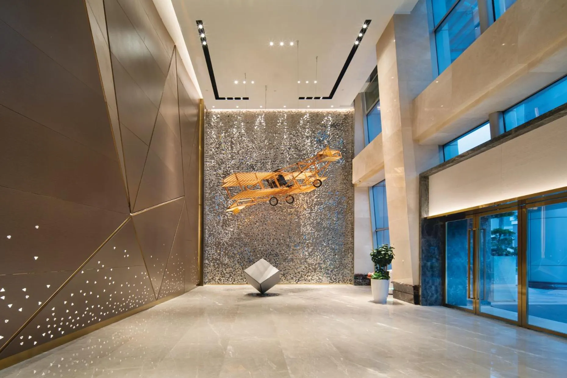 Lobby or reception in Shenzhen Grand Skylight Garden Hotel