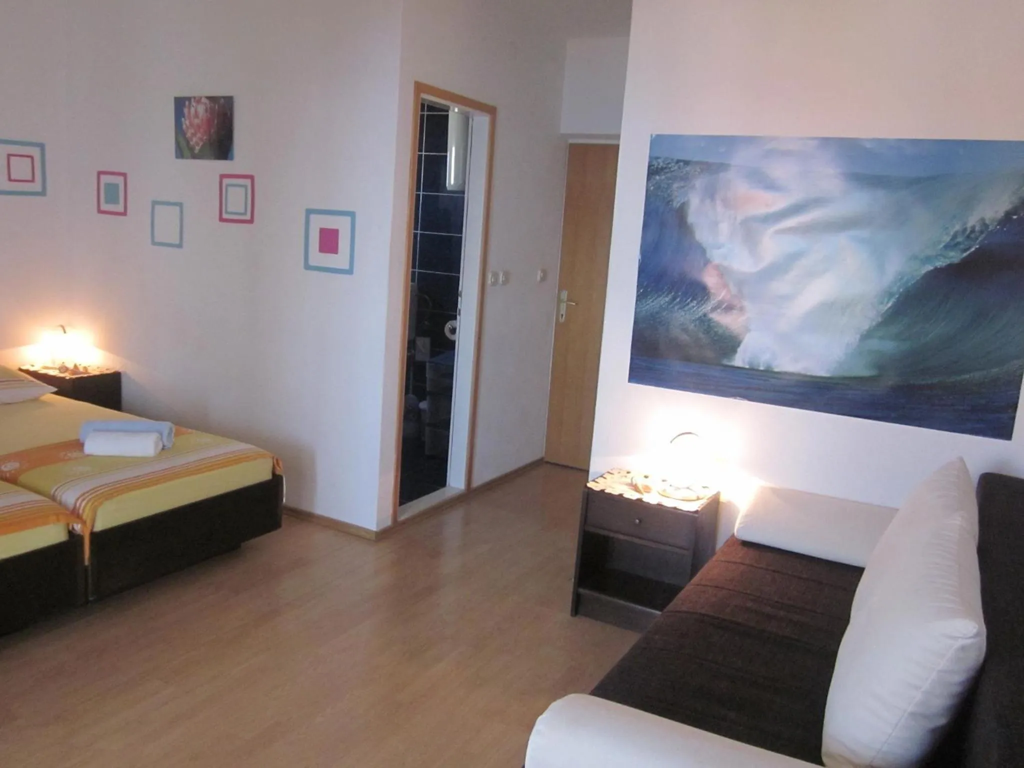 Seating area, Bed in Apartments Kresic