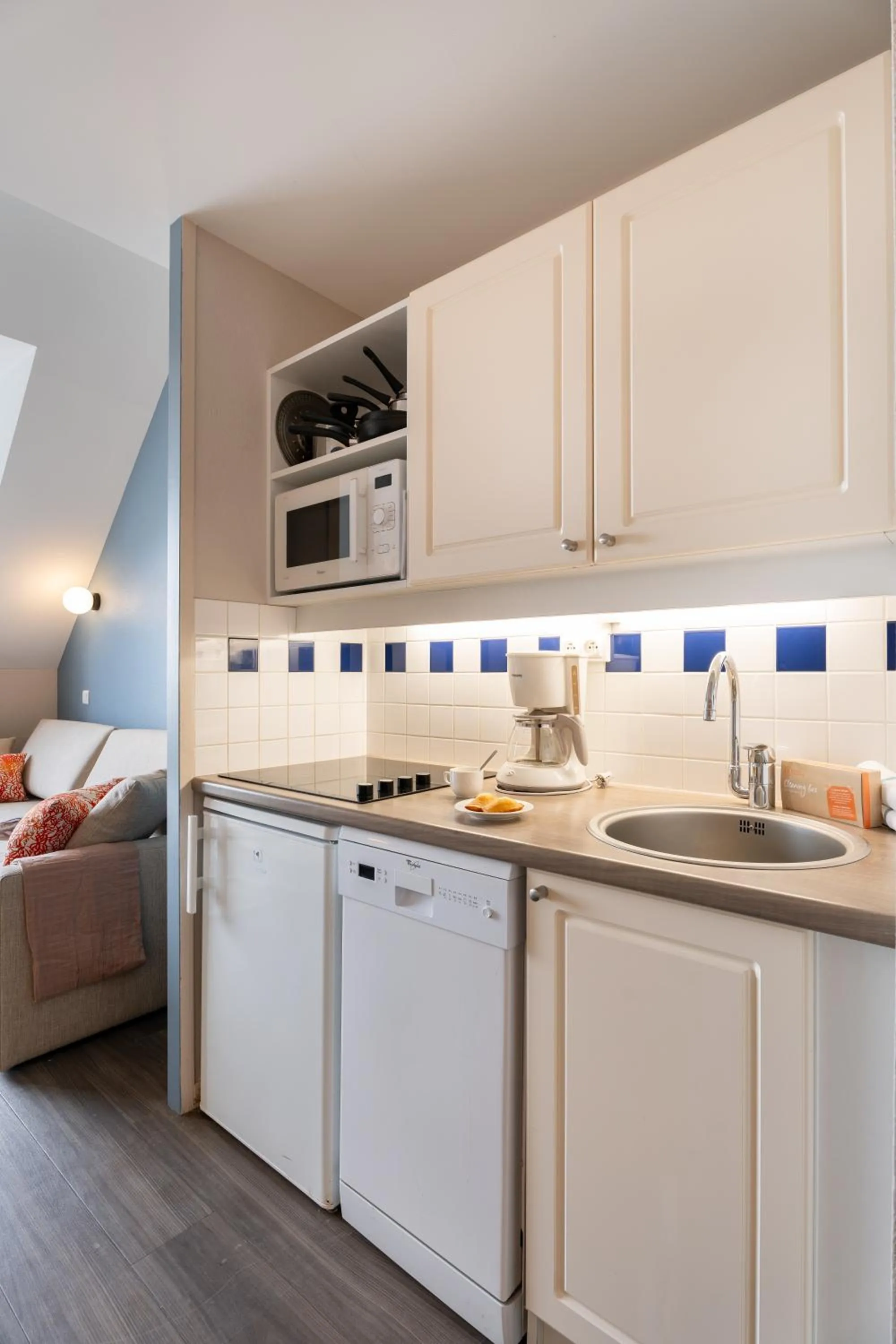 Kitchen or kitchenette in Résidence Pierre & Vacances Cap Marine