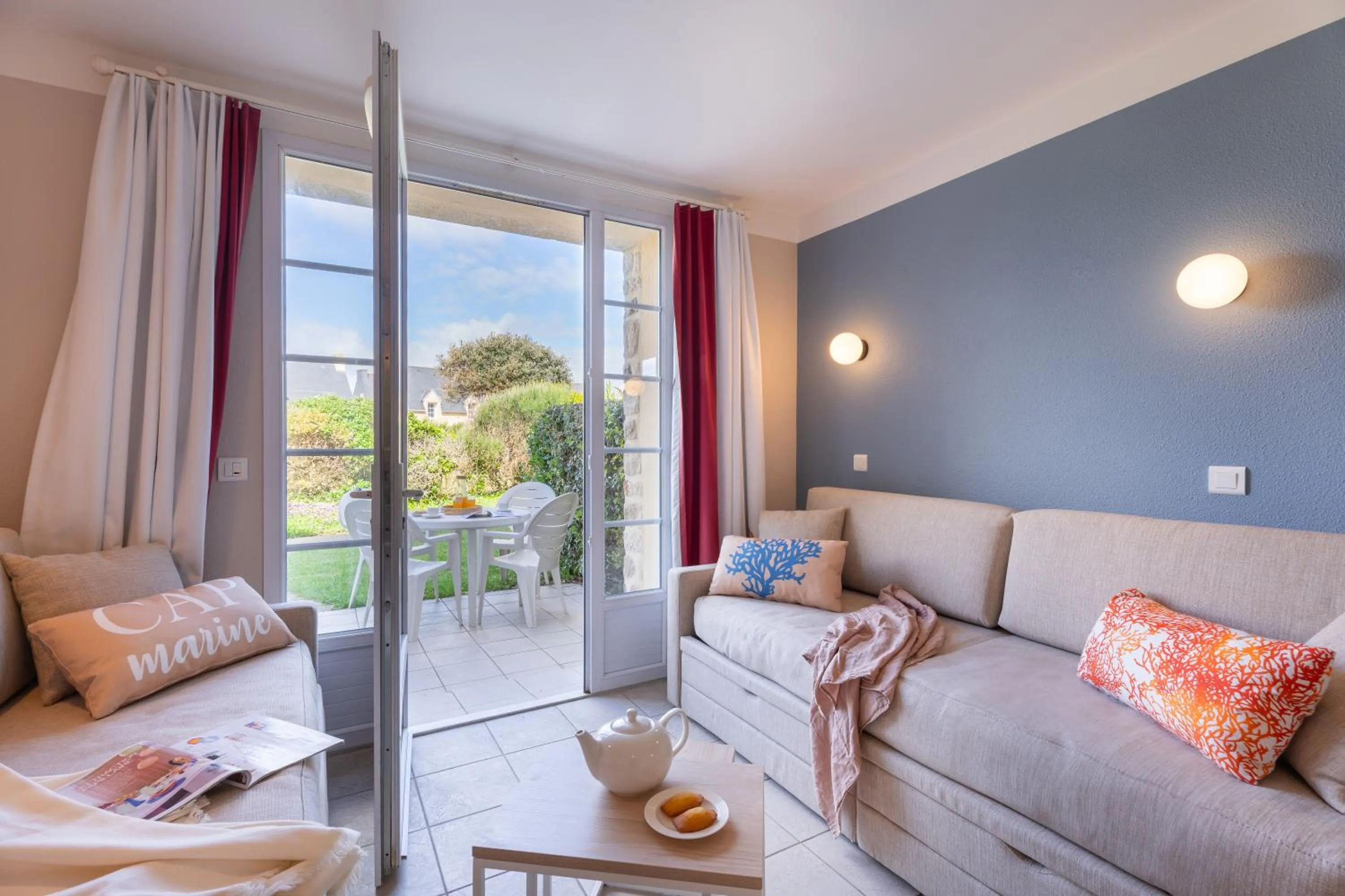 Patio in Résidence Pierre & Vacances Cap Marine