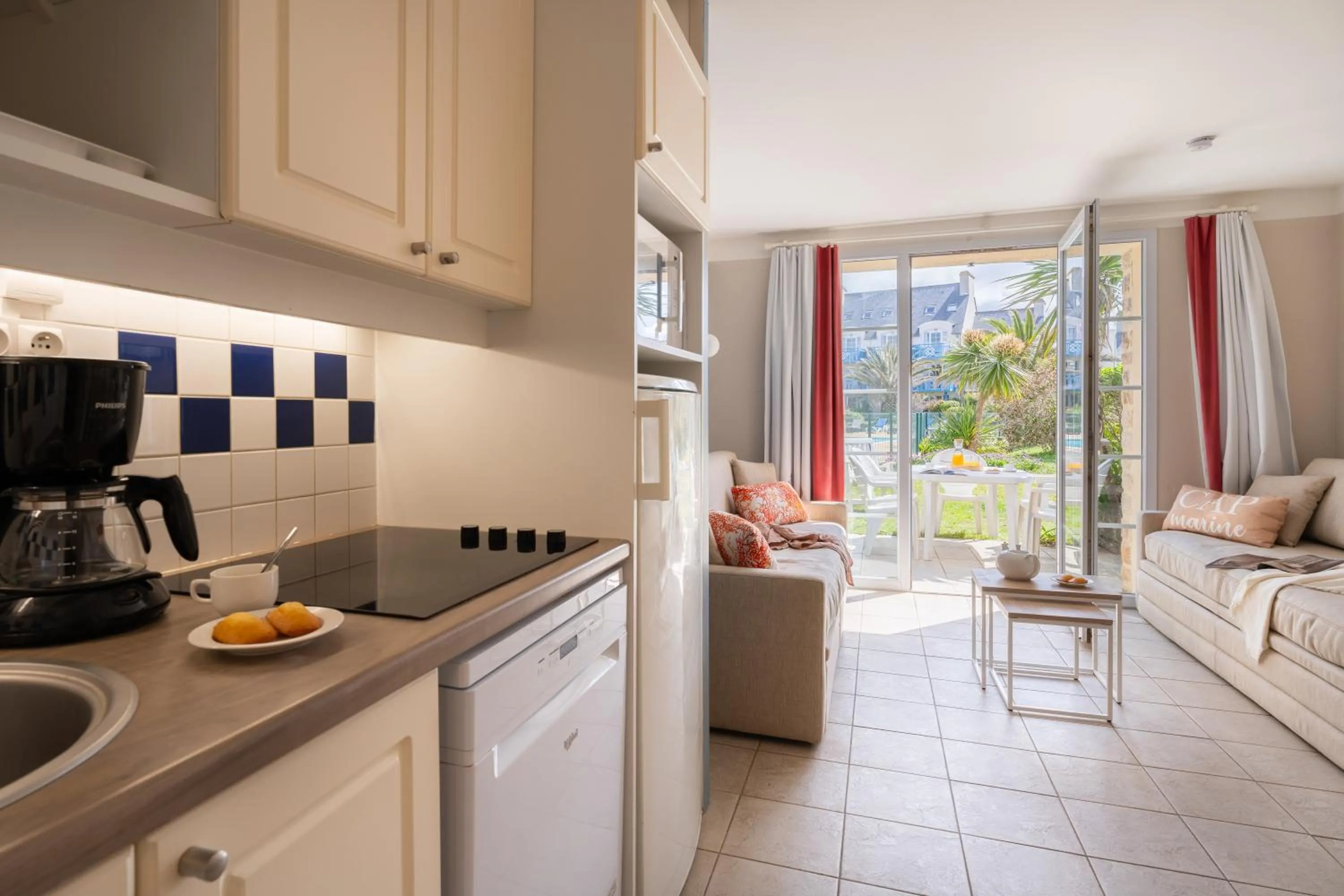 Coffee/tea facilities in Résidence Pierre & Vacances Cap Marine