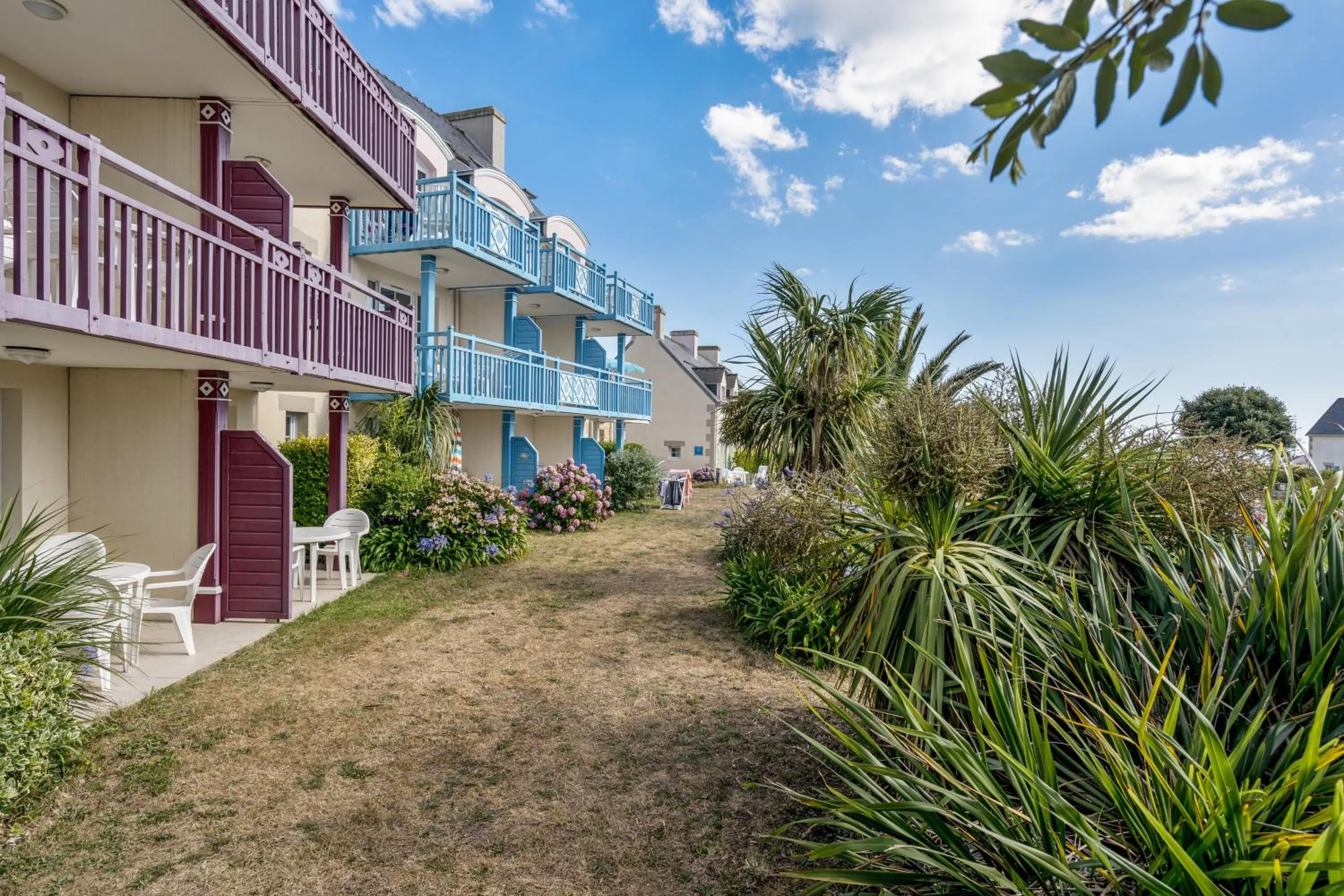 Patio in Résidence Pierre & Vacances Cap Marine