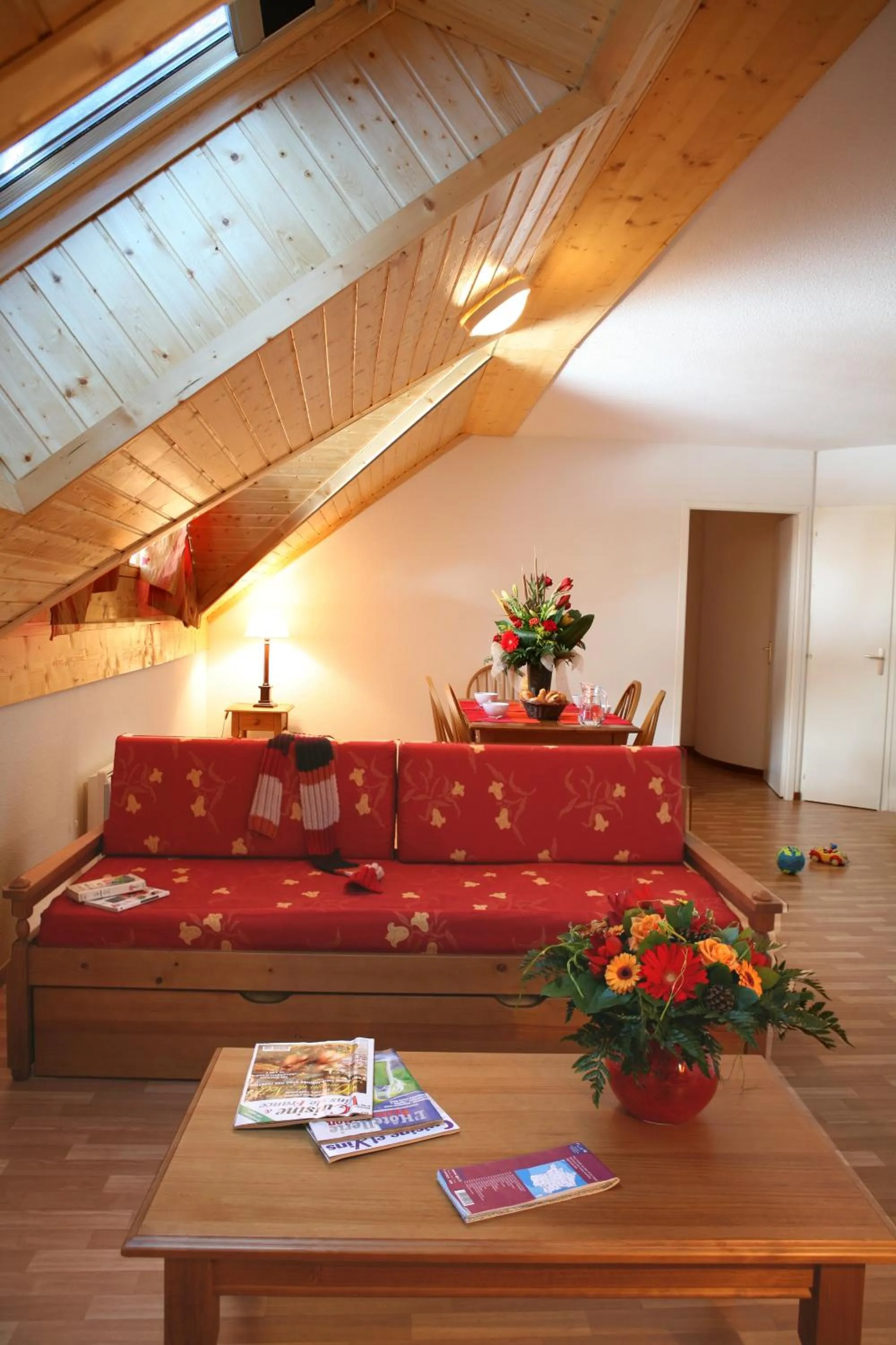 Living room in Résidence Néméa Le Nevez