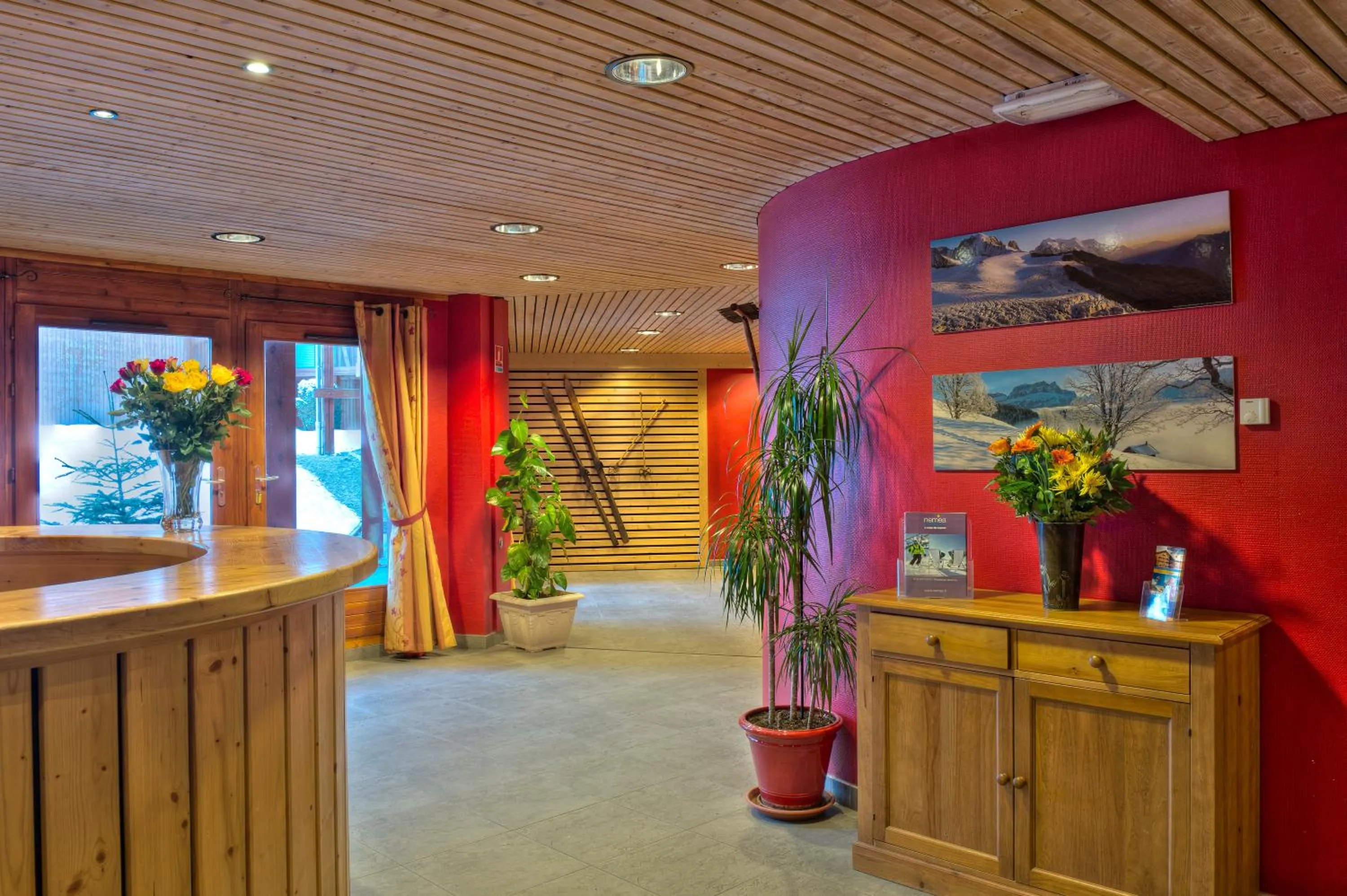 Lobby or reception in Résidence Néméa Le Nevez