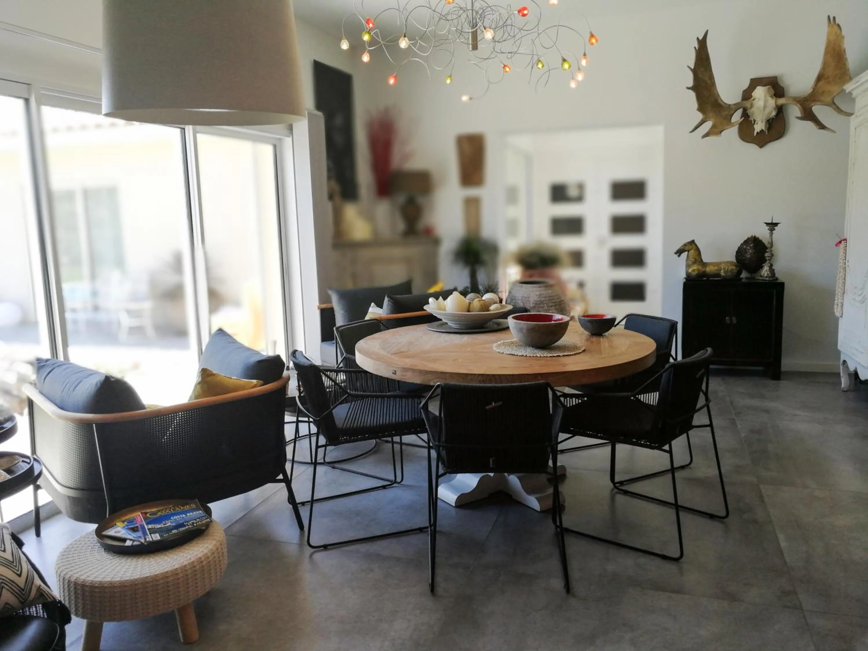 Dining area in Escapades Lointaines