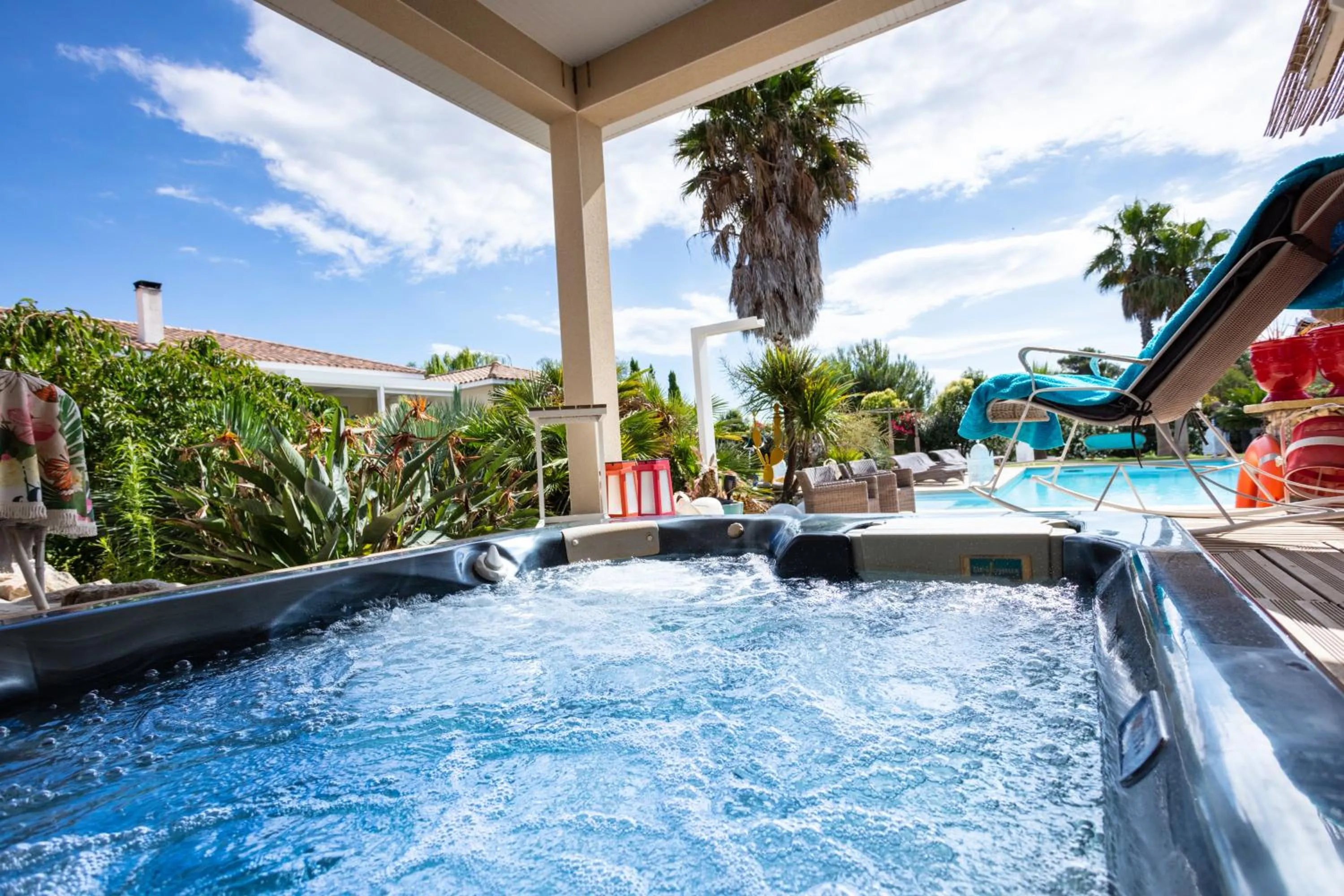 Hot Tub in Escapades Lointaines