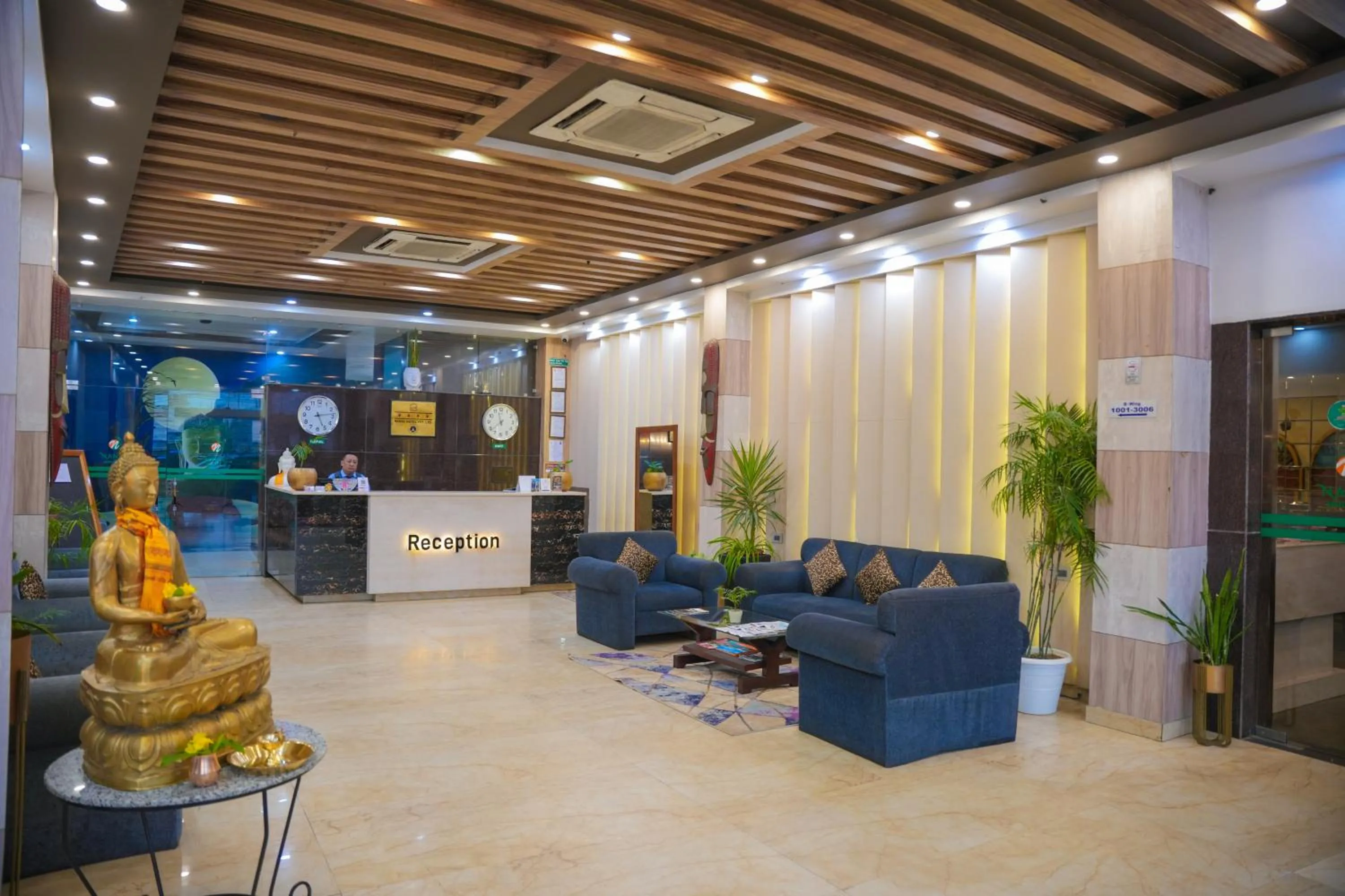Lobby or reception in Nansc Hotel