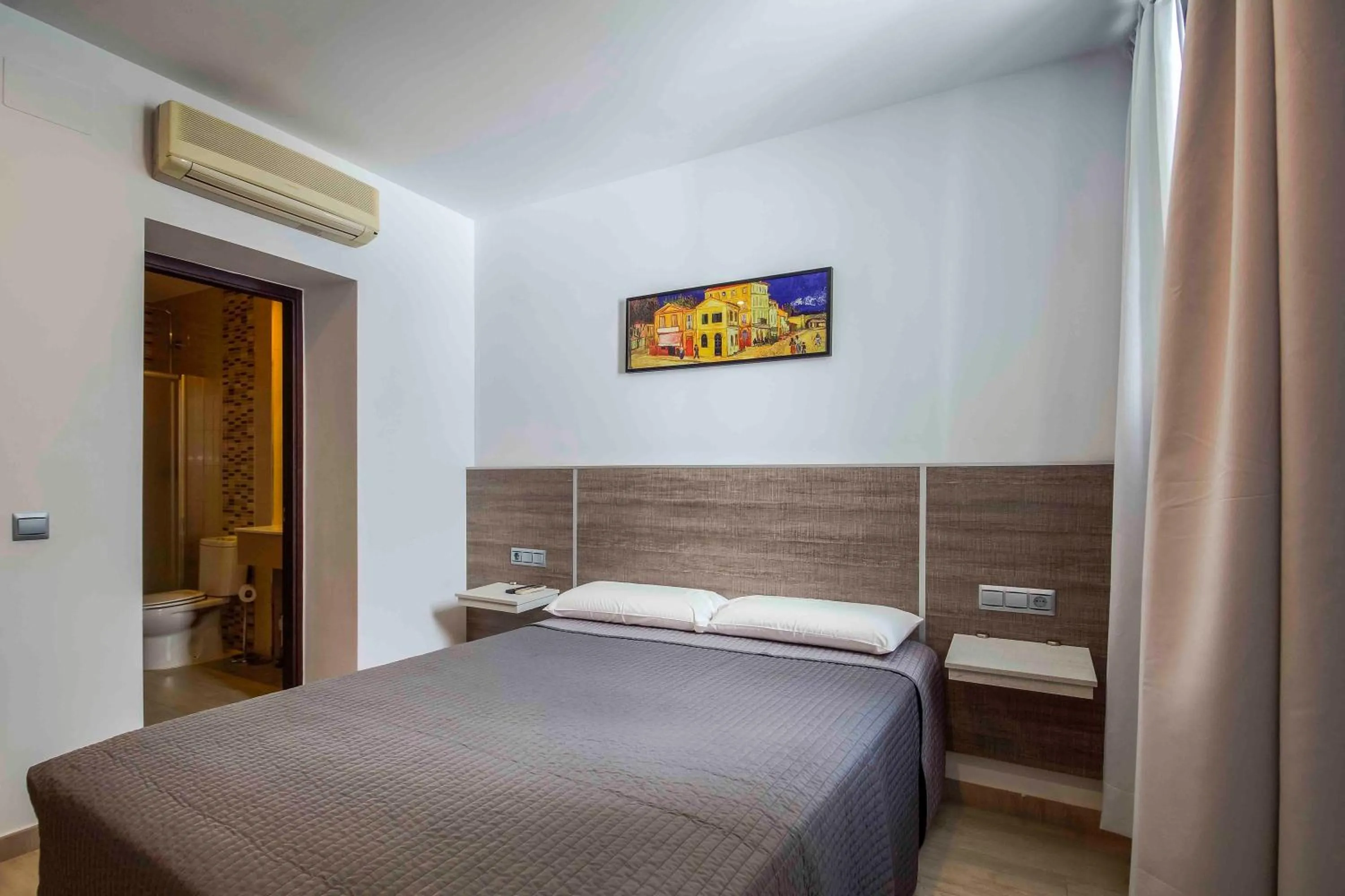 Bed in Hotel Campito