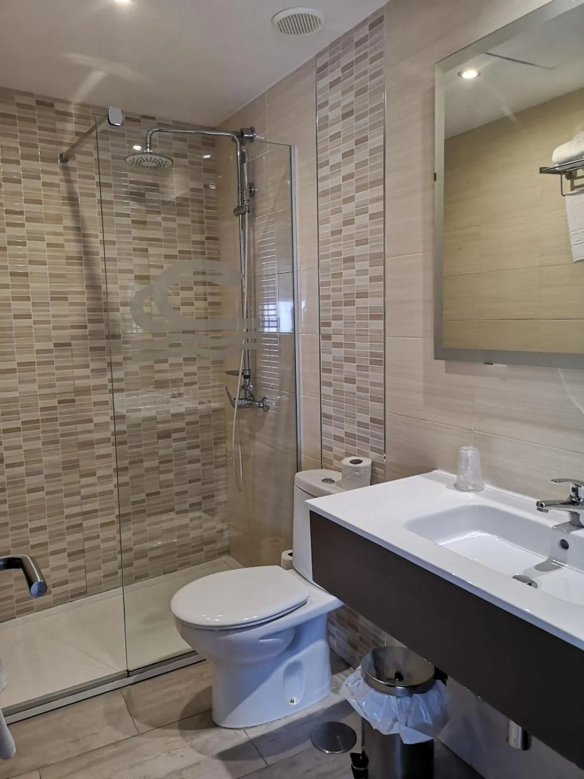 Bathroom in Hotel Campito