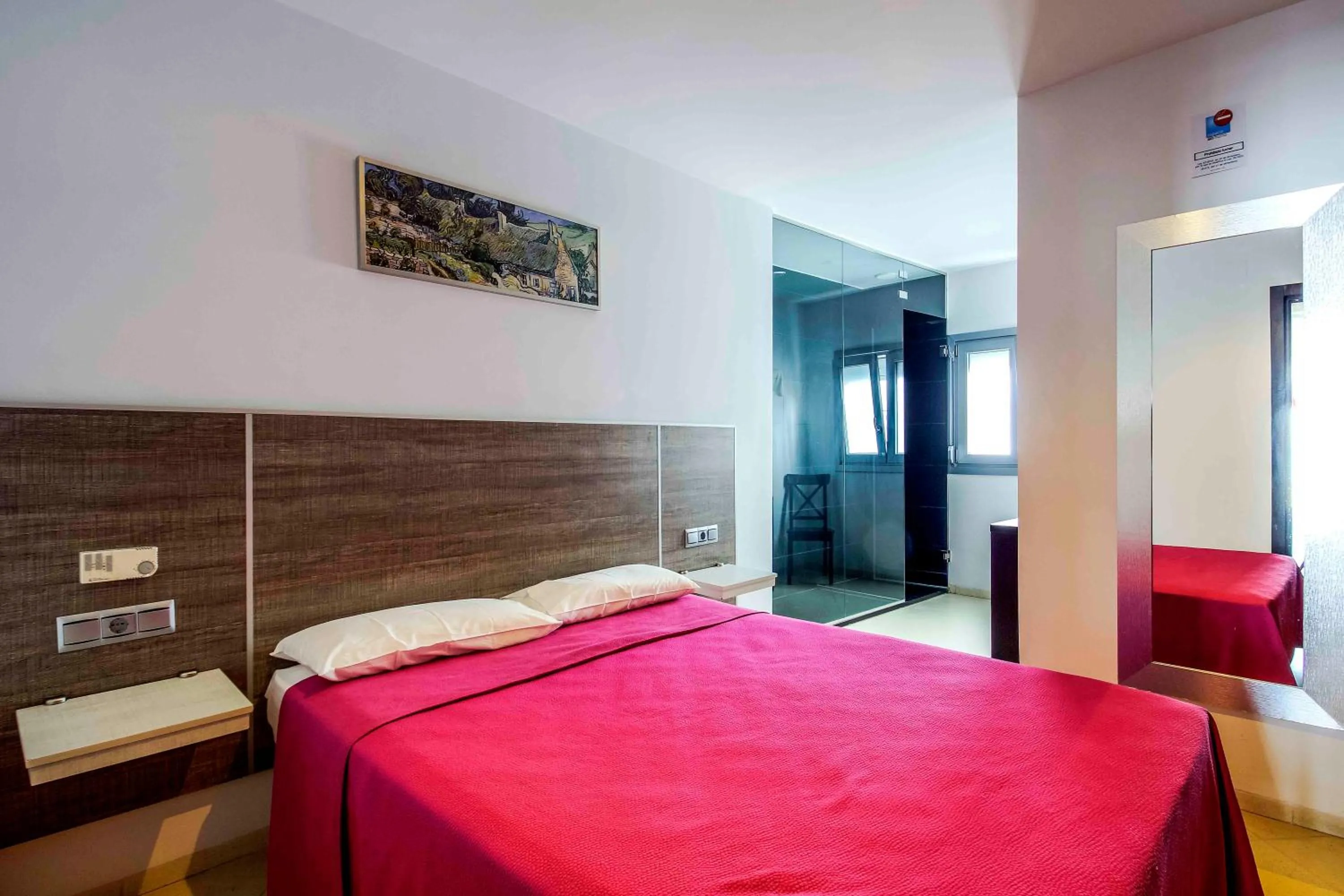 Bedroom, Bed in Hotel Campito