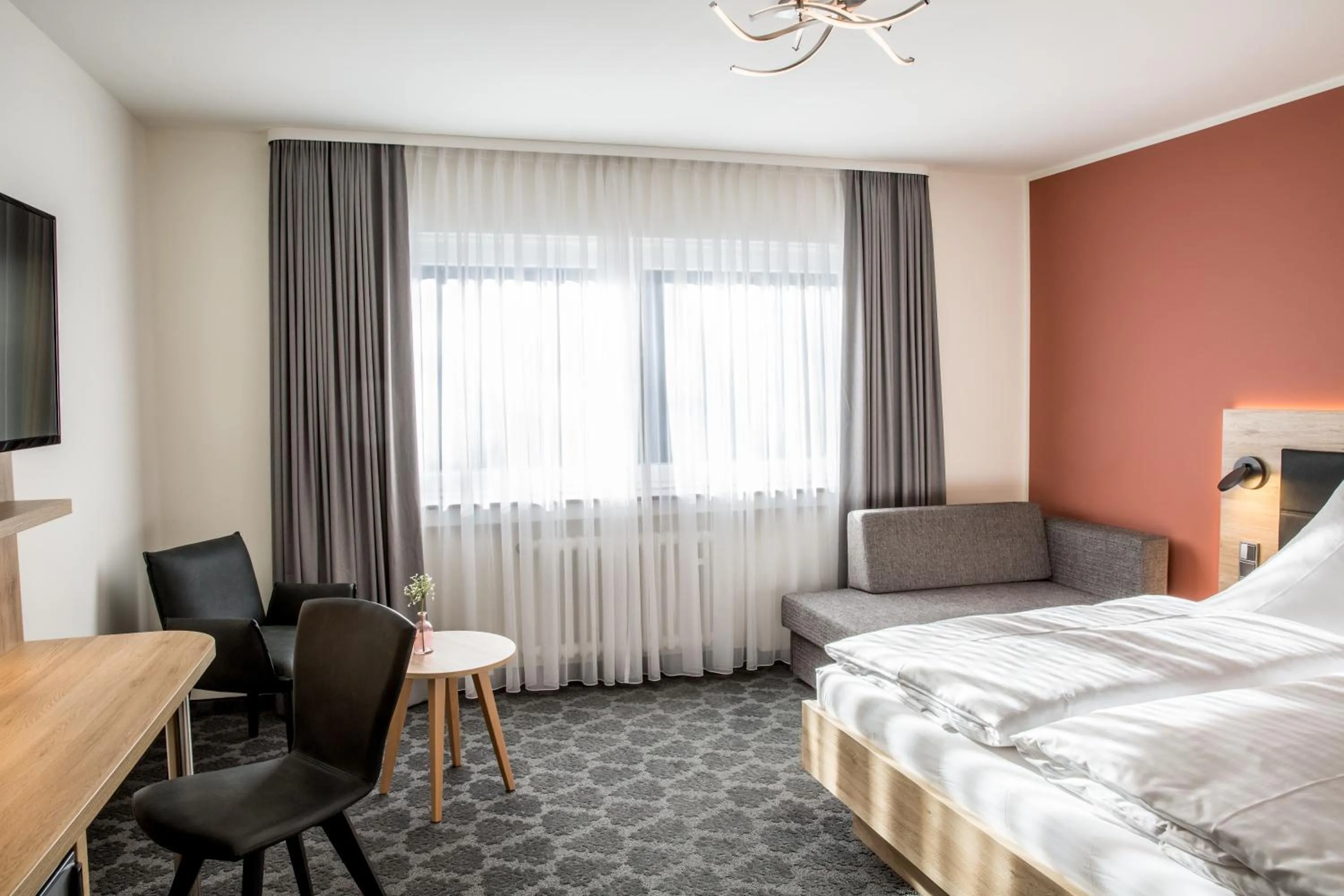 Bed in Hotel Wilms