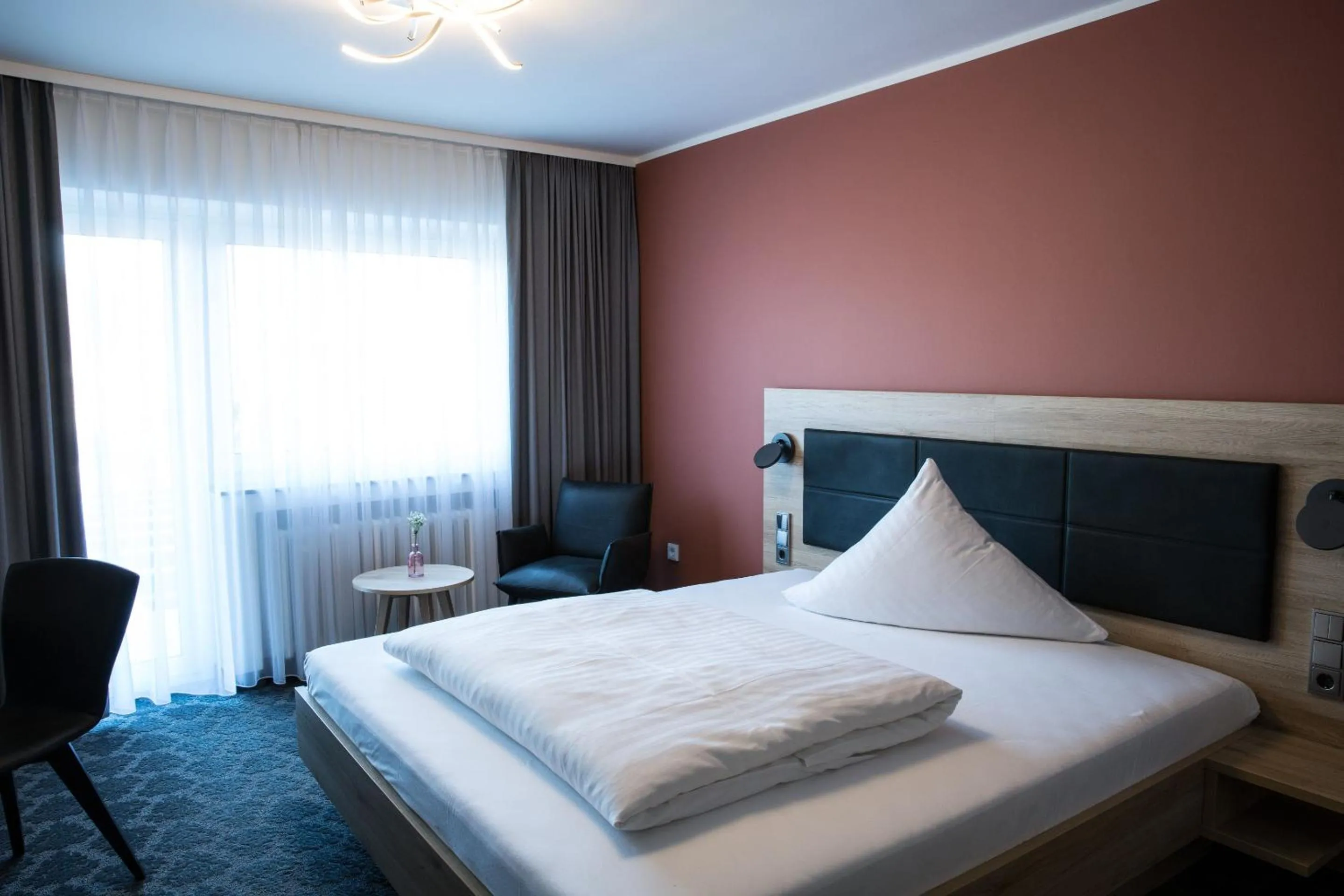 Bed in Hotel Wilms