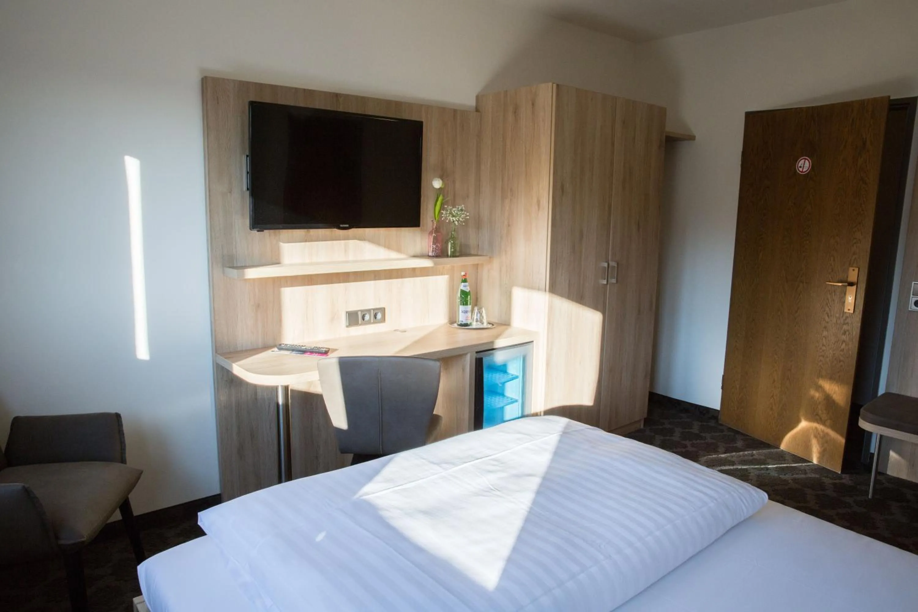 Bed in Hotel Wilms