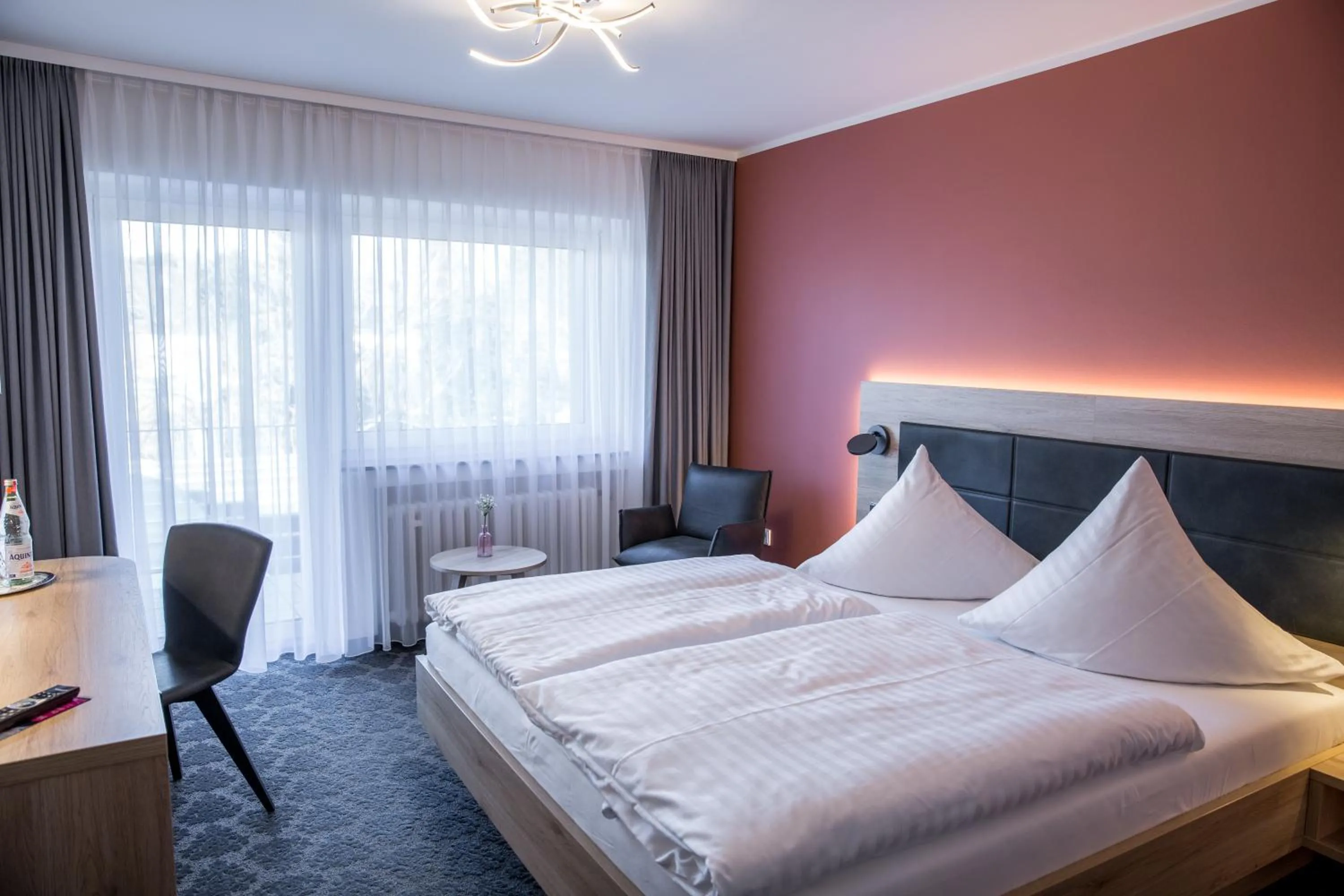 Bed in Hotel Wilms