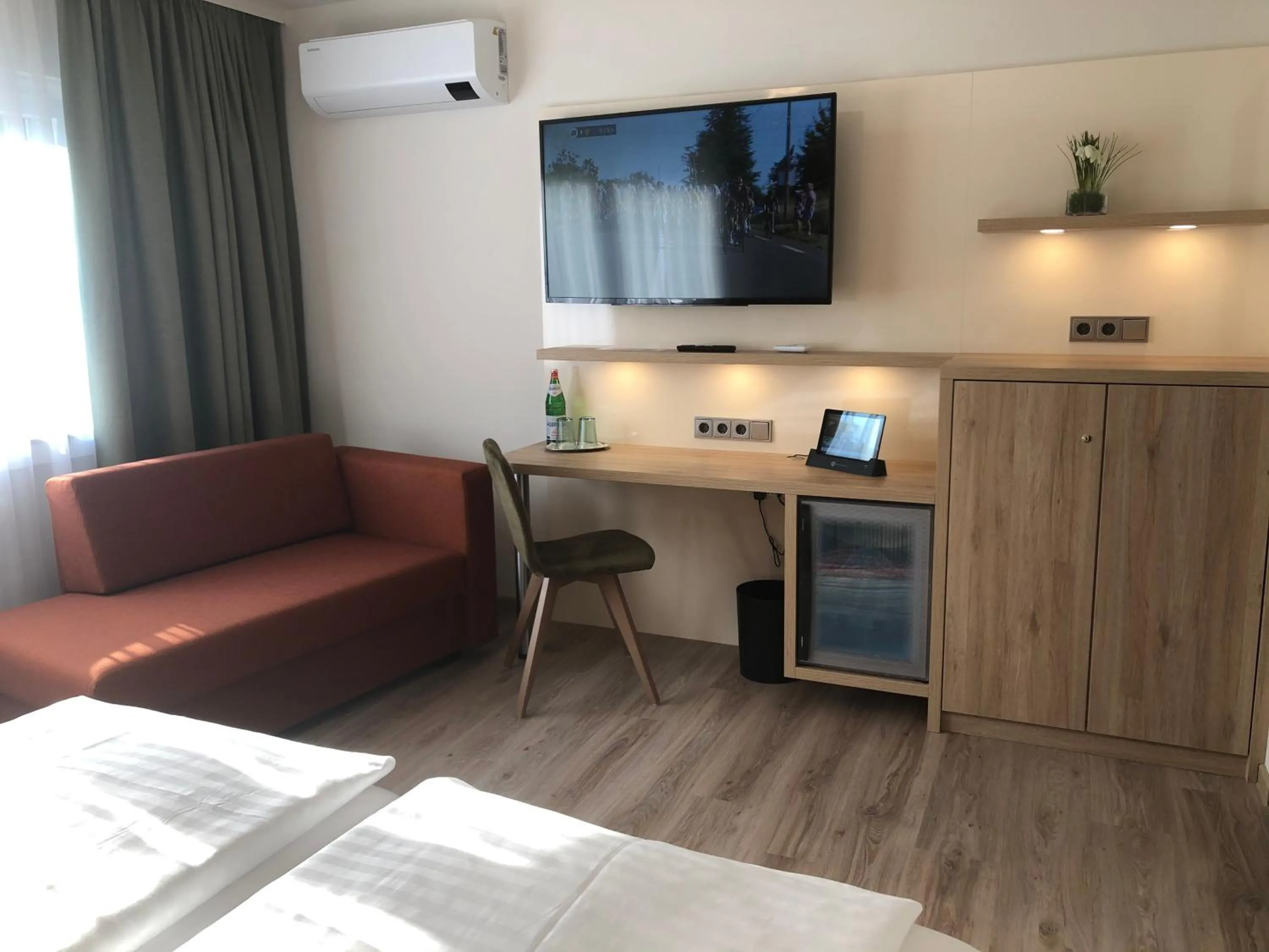Bed in Hotel Wilms