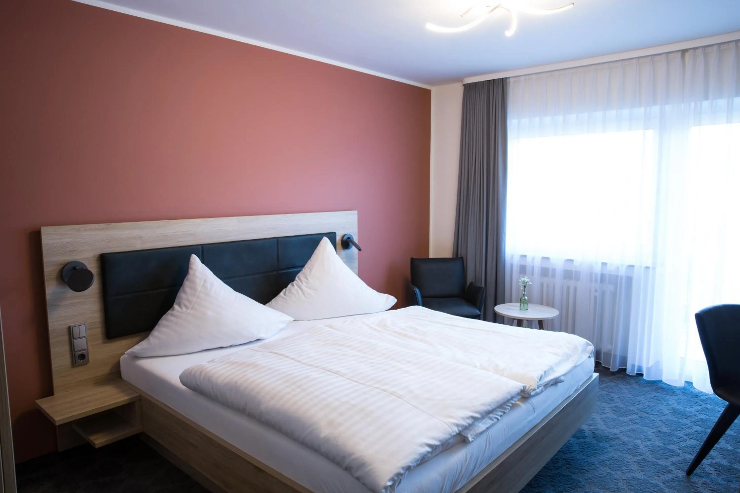 Bed in Hotel Wilms