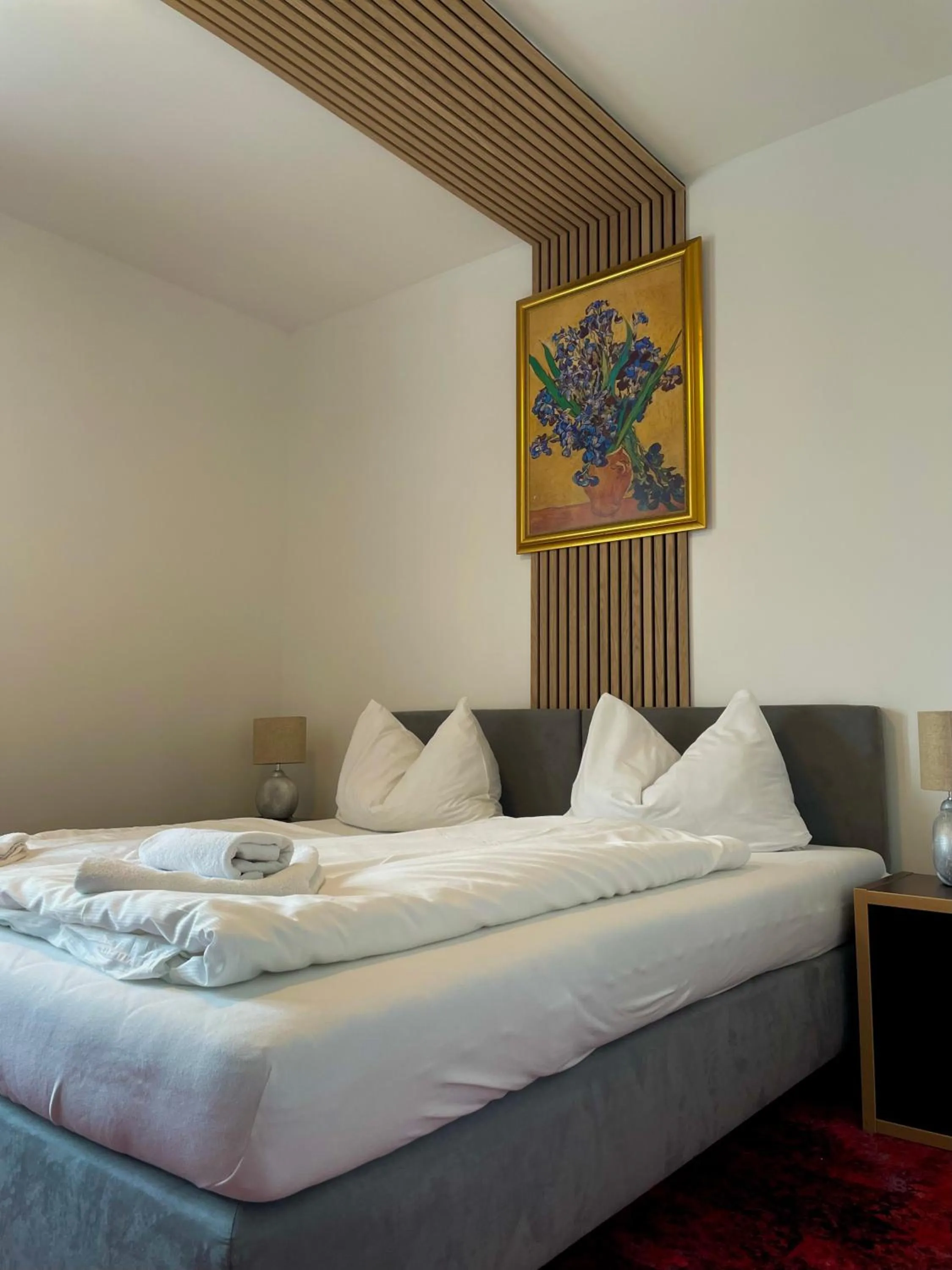 Bed in Hotel-Restaurant Moser Pöchlarn