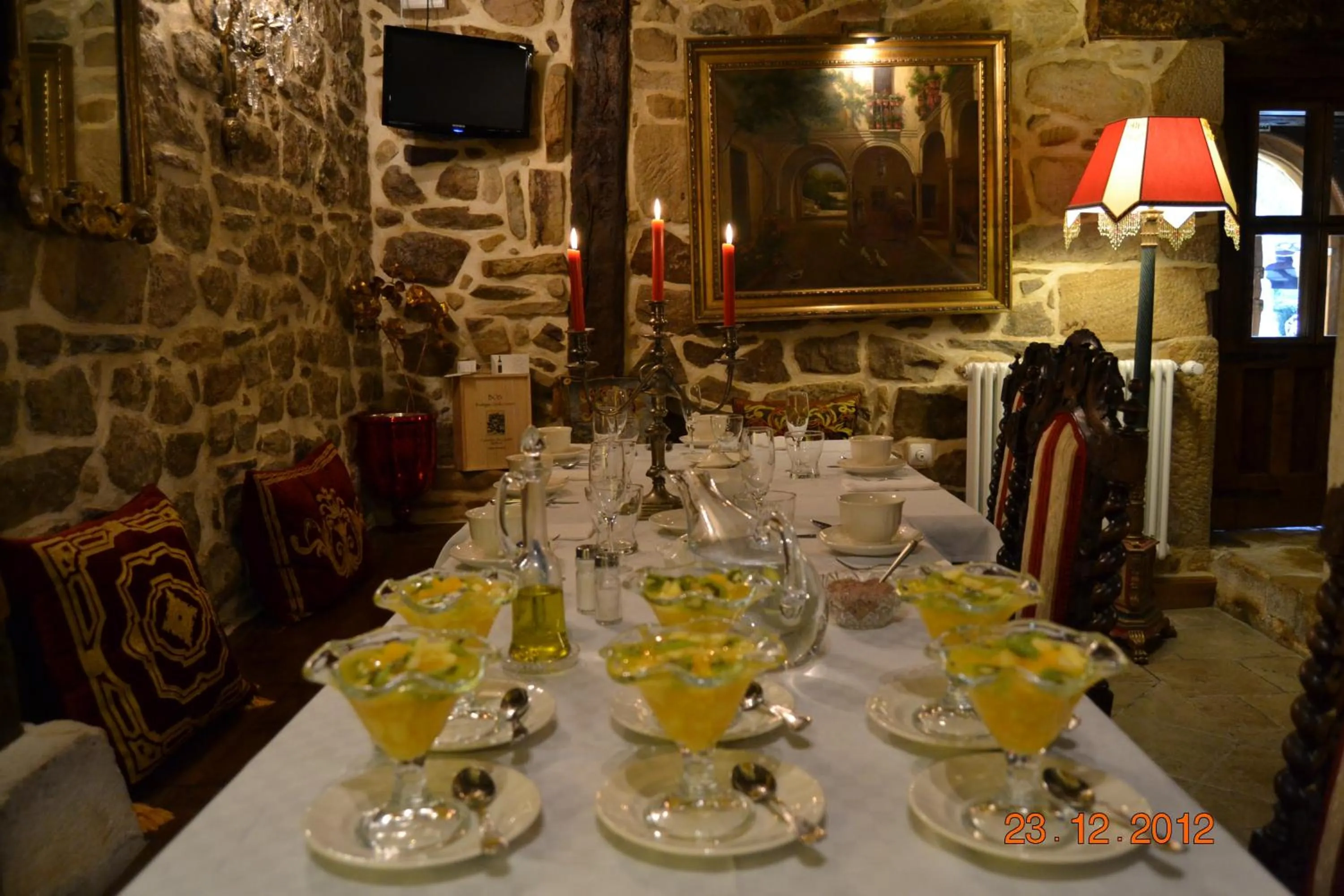 Dining area in Palacio de Trasvilla
