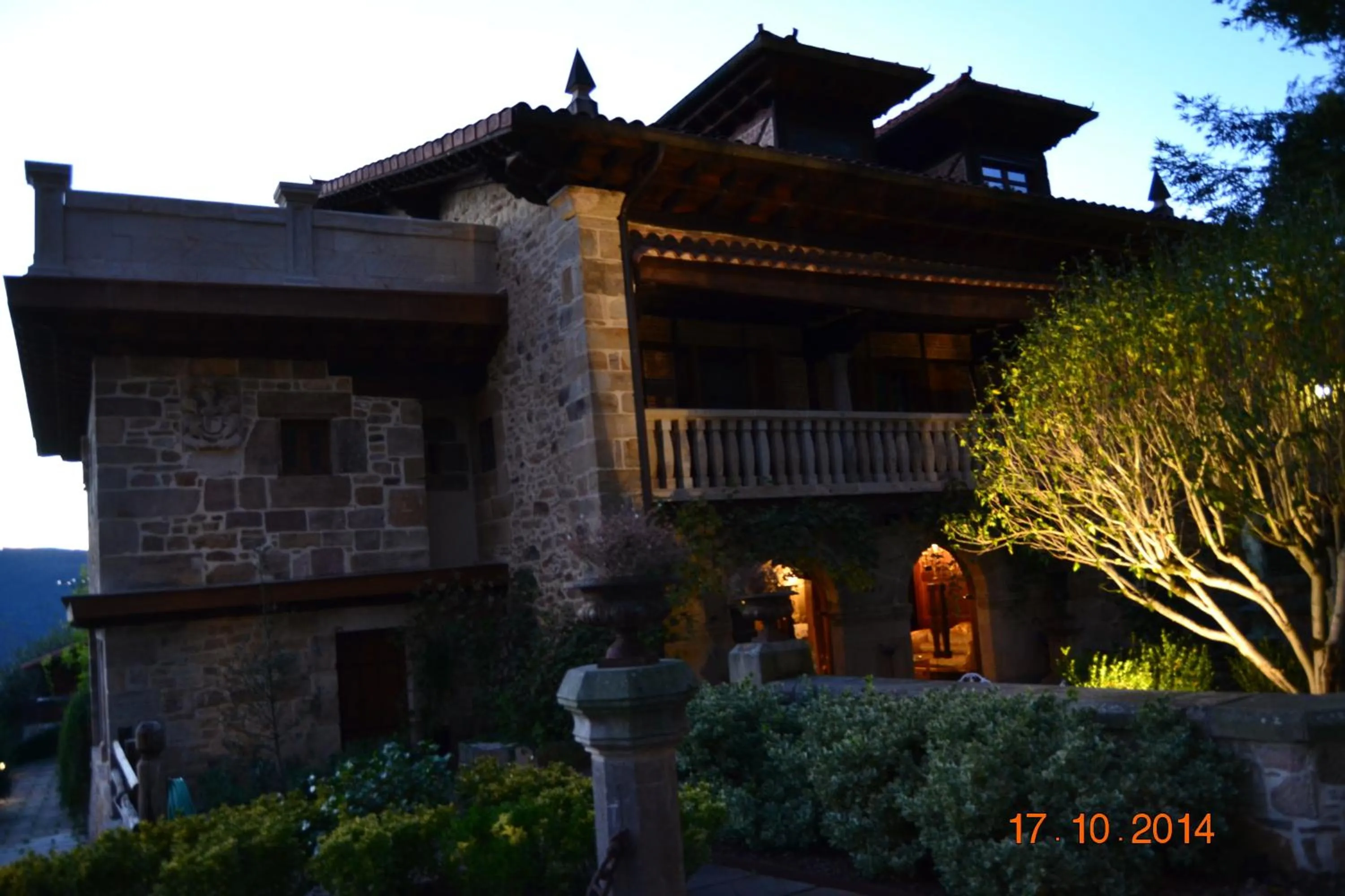 Facade/entrance in Palacio de Trasvilla