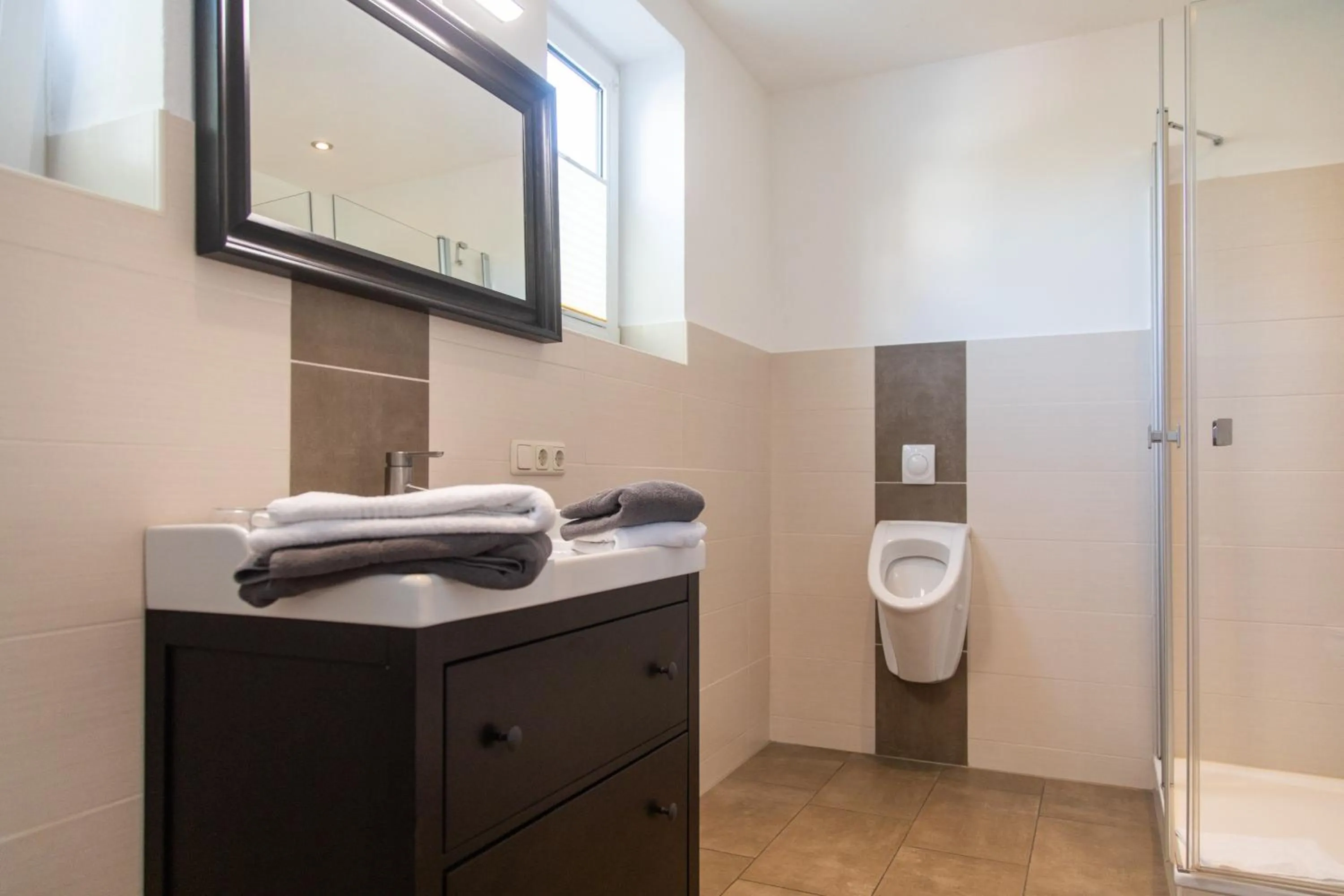 Bathroom in Heeren's Hotel Garni
