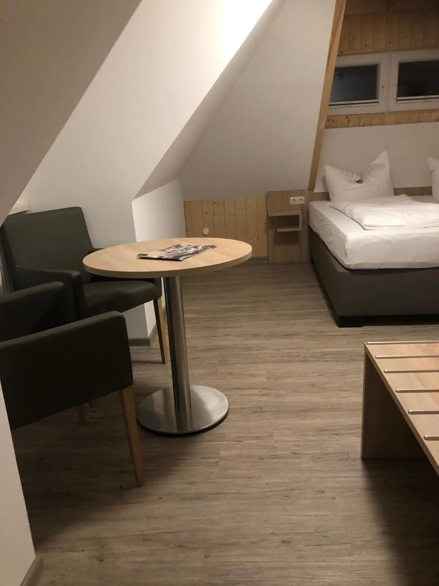 Bed in Heeren's Hotel Garni