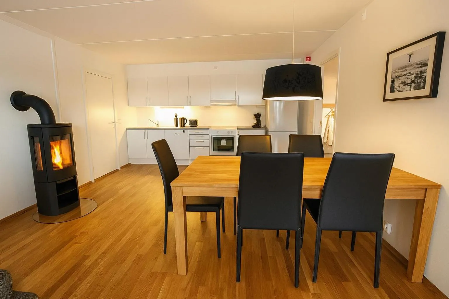 Kitchen or kitchenette in Kongsberg Booking