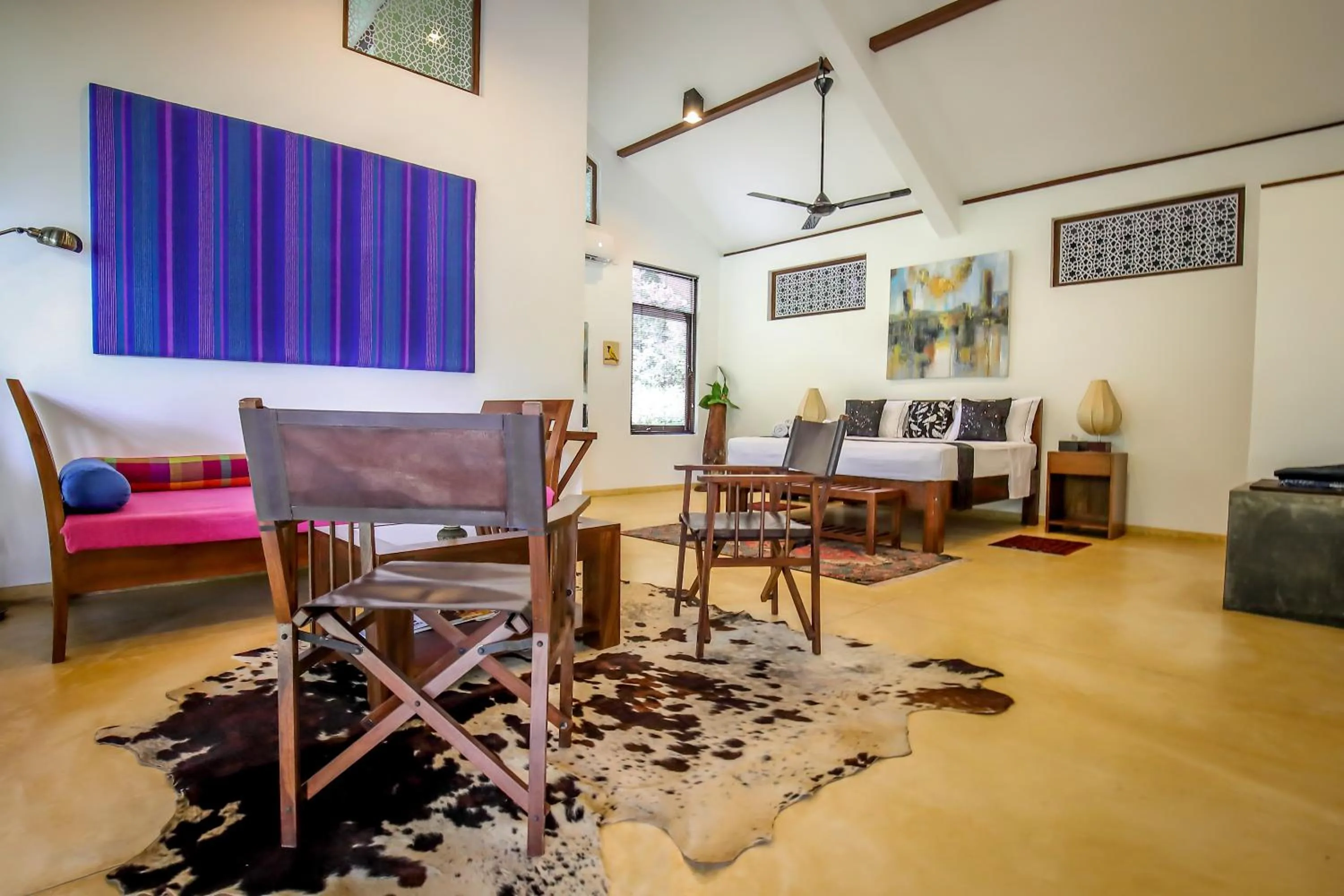 Seating area in Flamboyant Villas