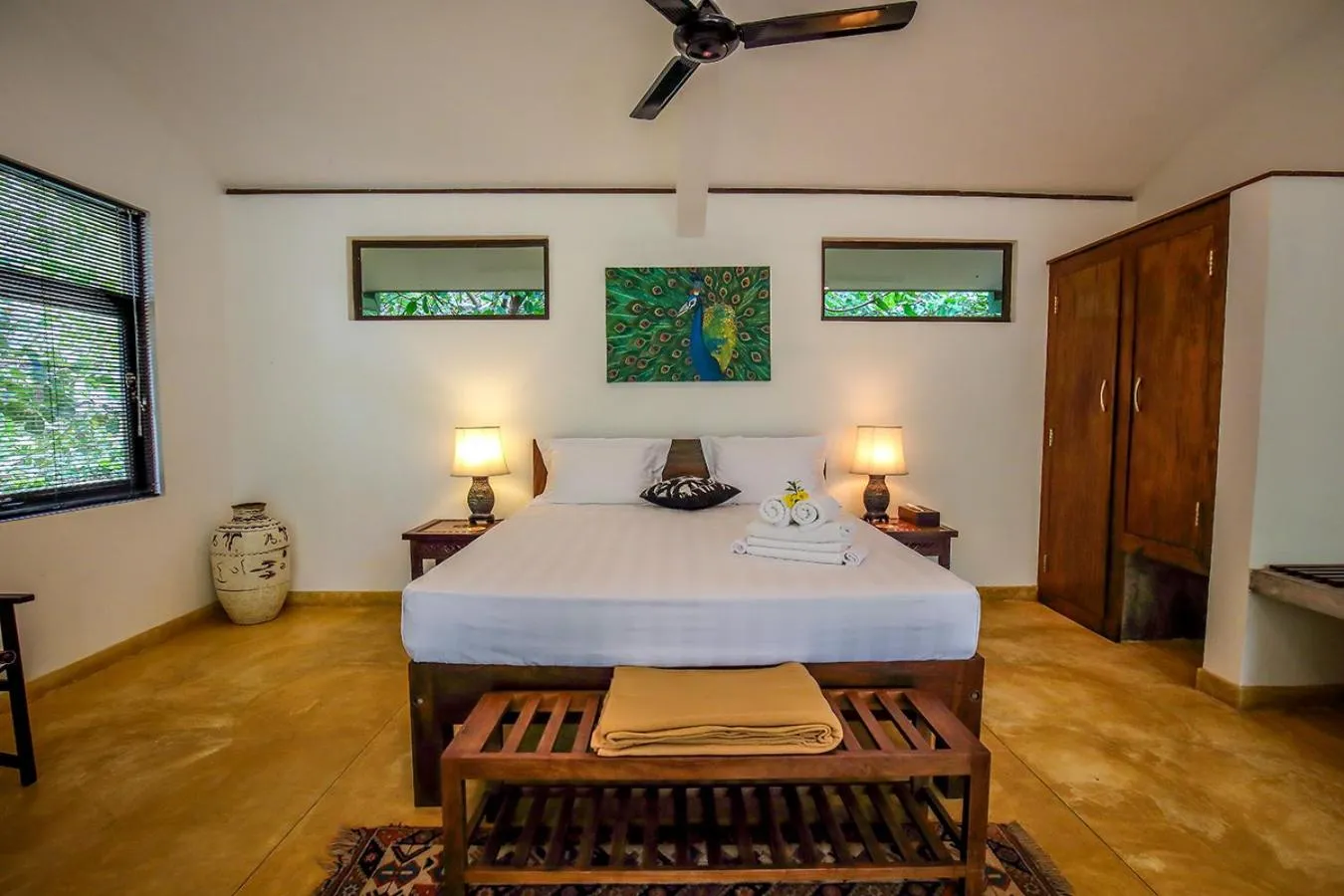 Bedroom in Flamboyant Villas