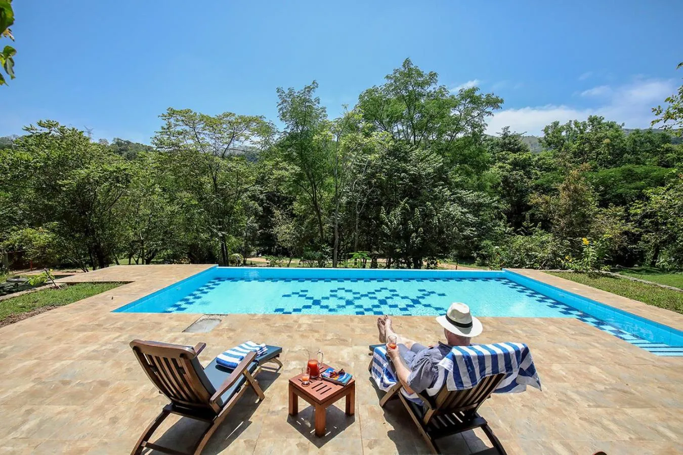 Swimming pool in Flamboyant Villas