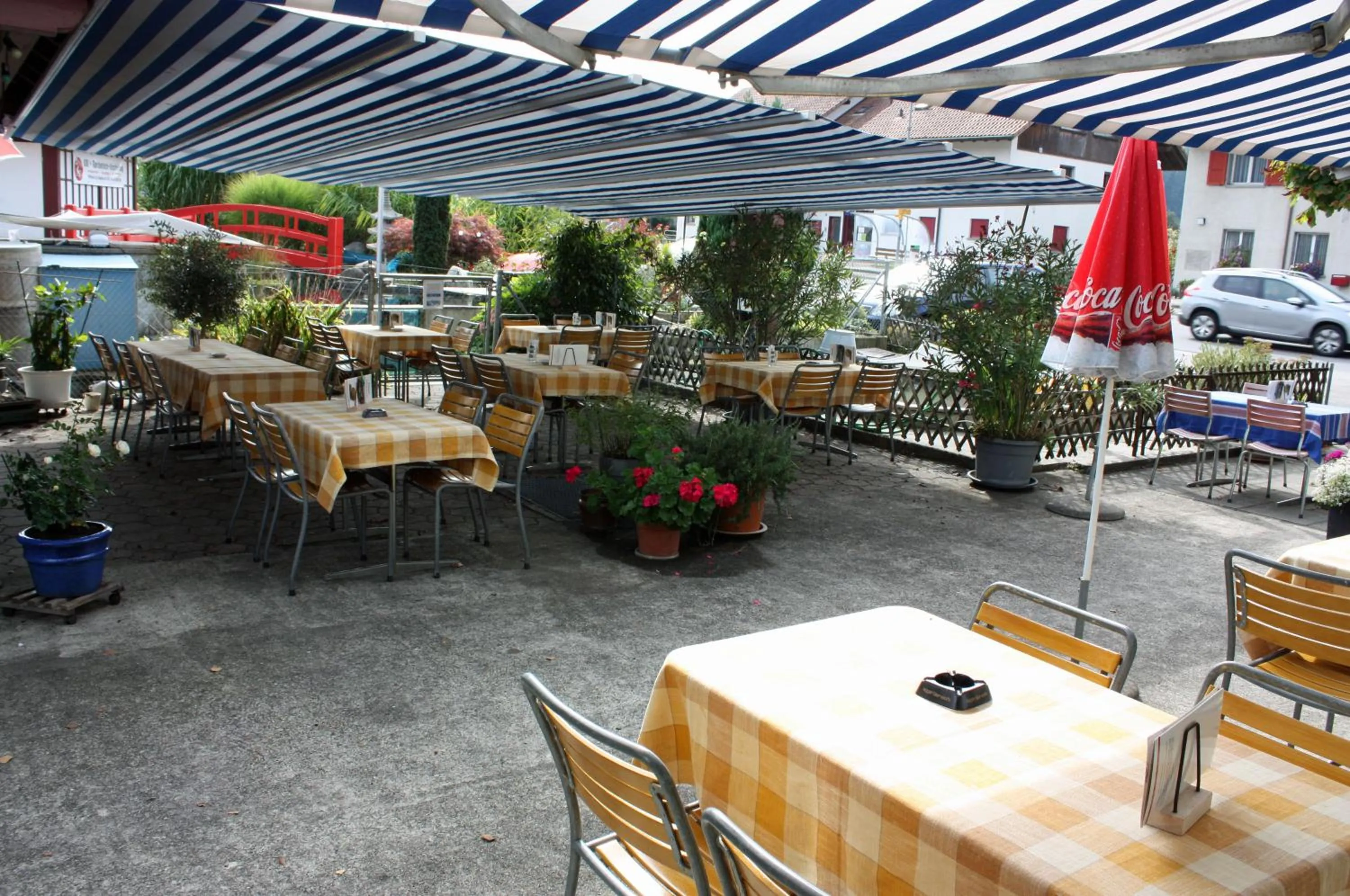 Garden in Hotel Koi-Gartenteich