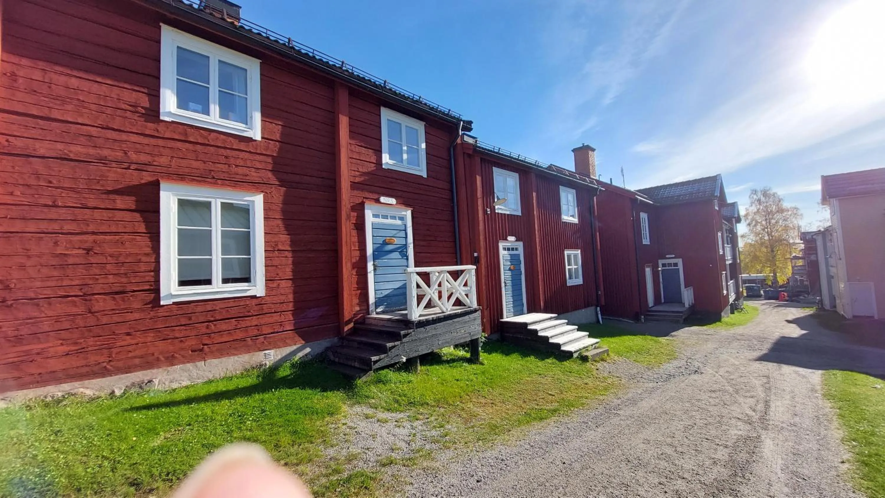 Property building in STF Hostel Vilhelmina Kyrkstad