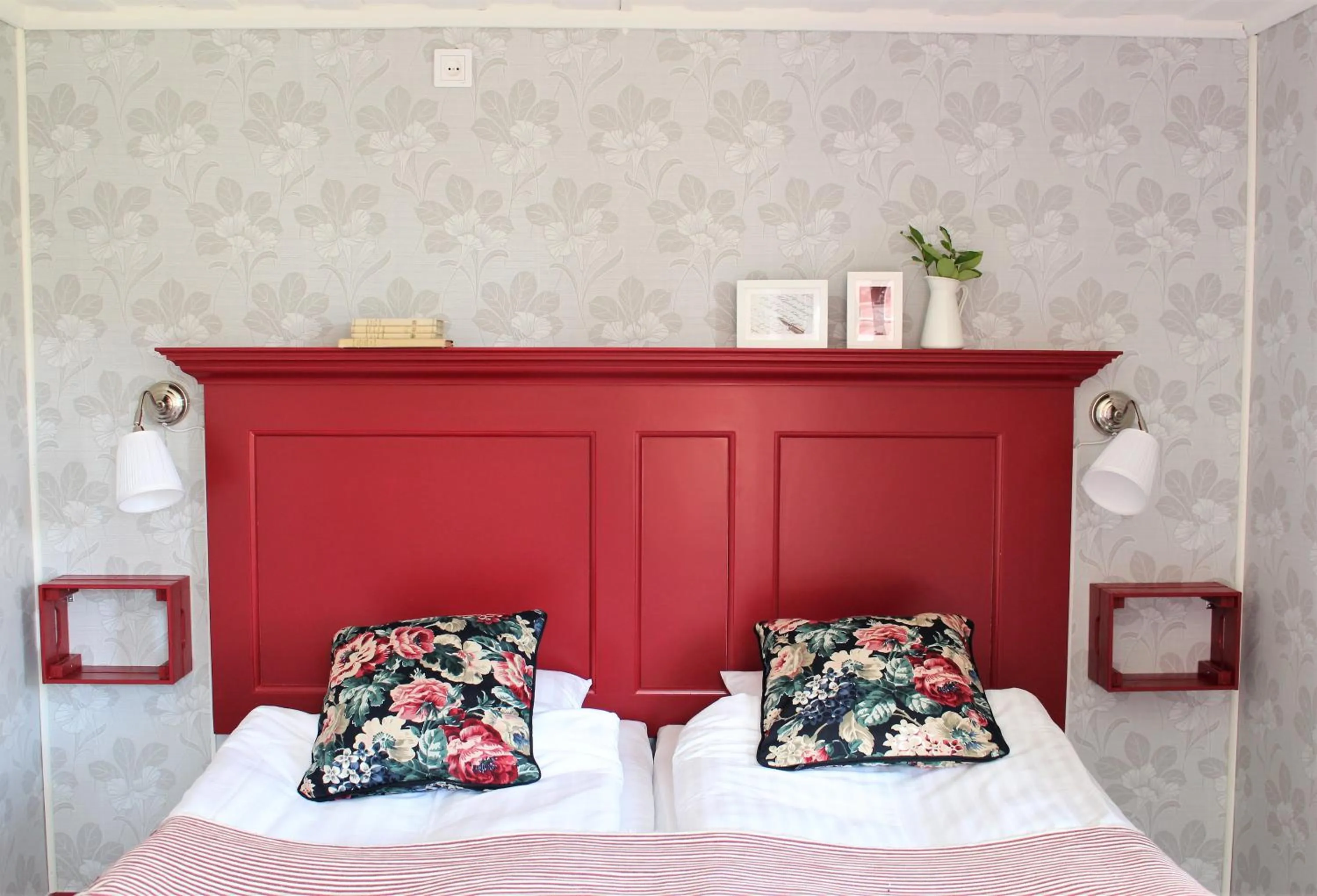 Bed in STF Hostel Vilhelmina Kyrkstad