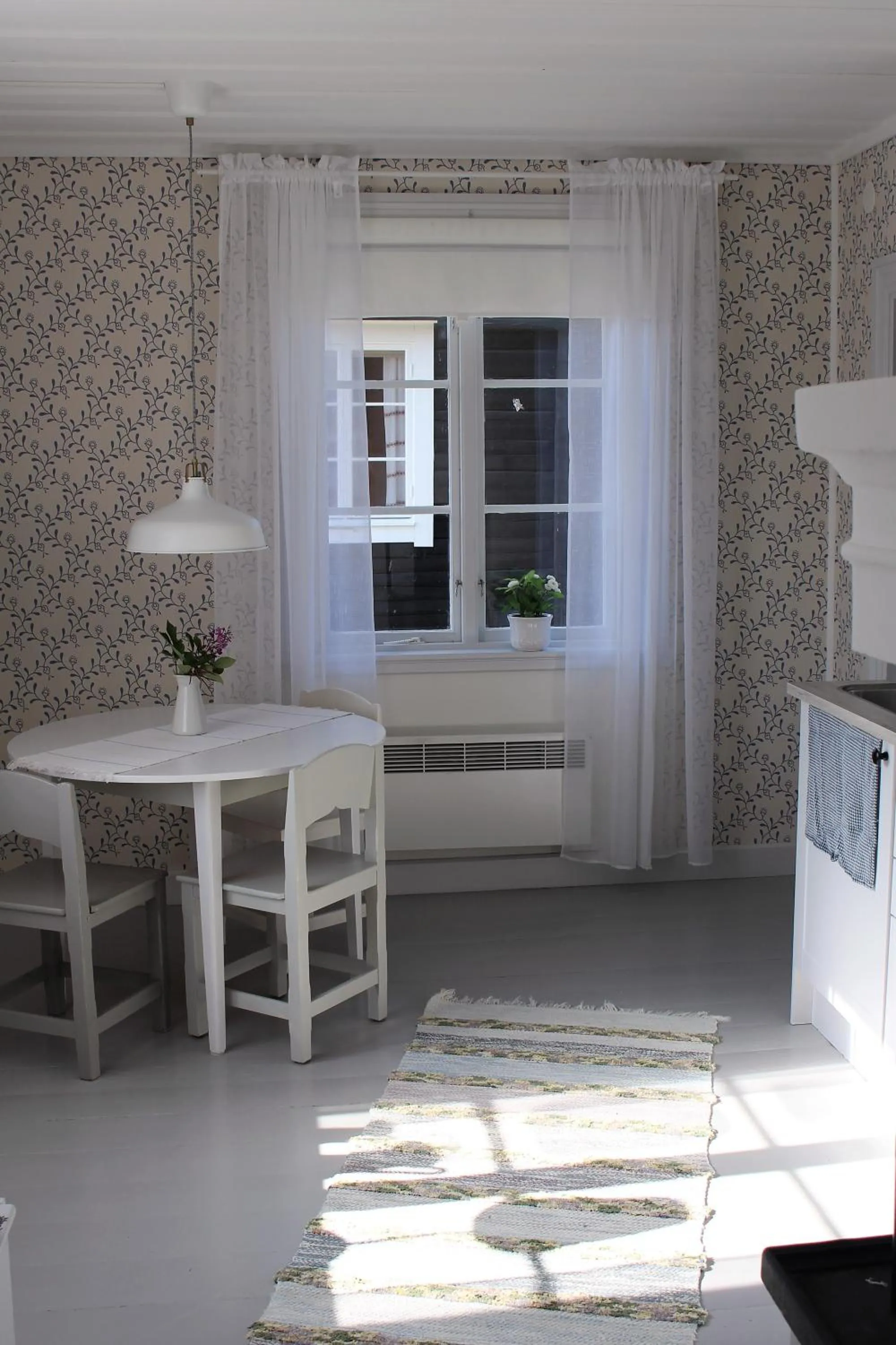 Dining area in STF Hostel Vilhelmina Kyrkstad