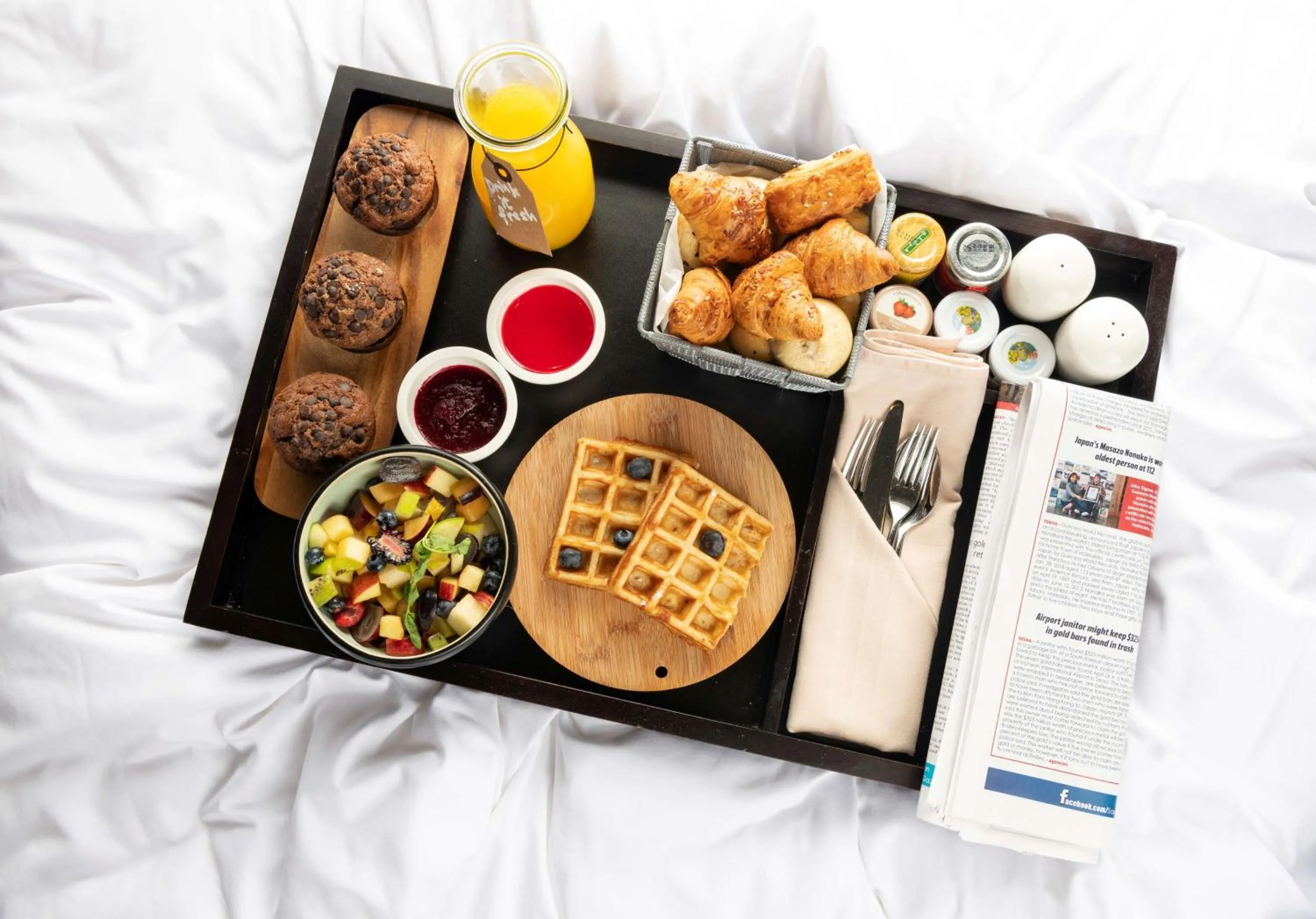 Food and drinks in Radisson Blu Hotel, Jeddah Corniche