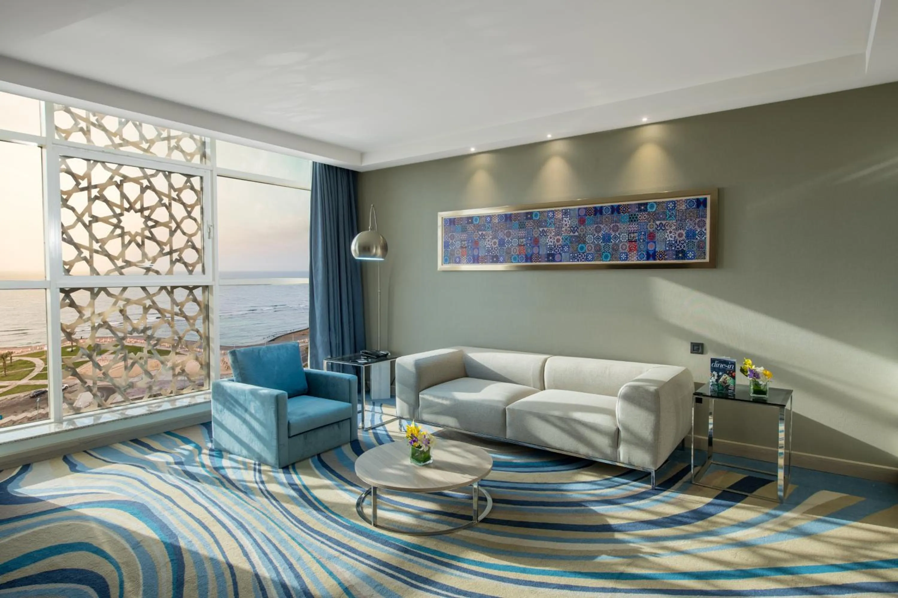 Living room in Radisson Blu Hotel, Jeddah Corniche