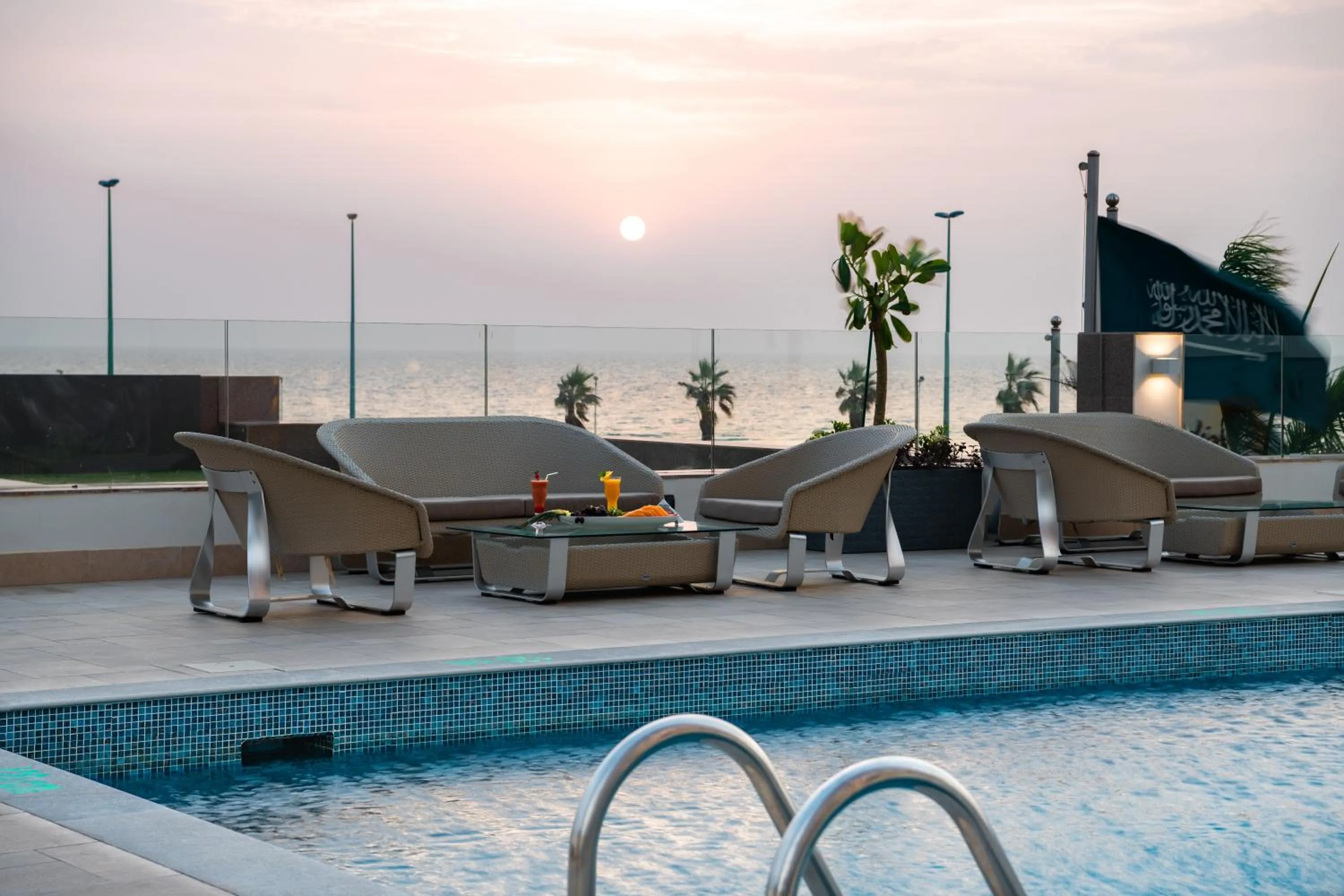 Swimming pool in Radisson Blu Hotel, Jeddah Corniche