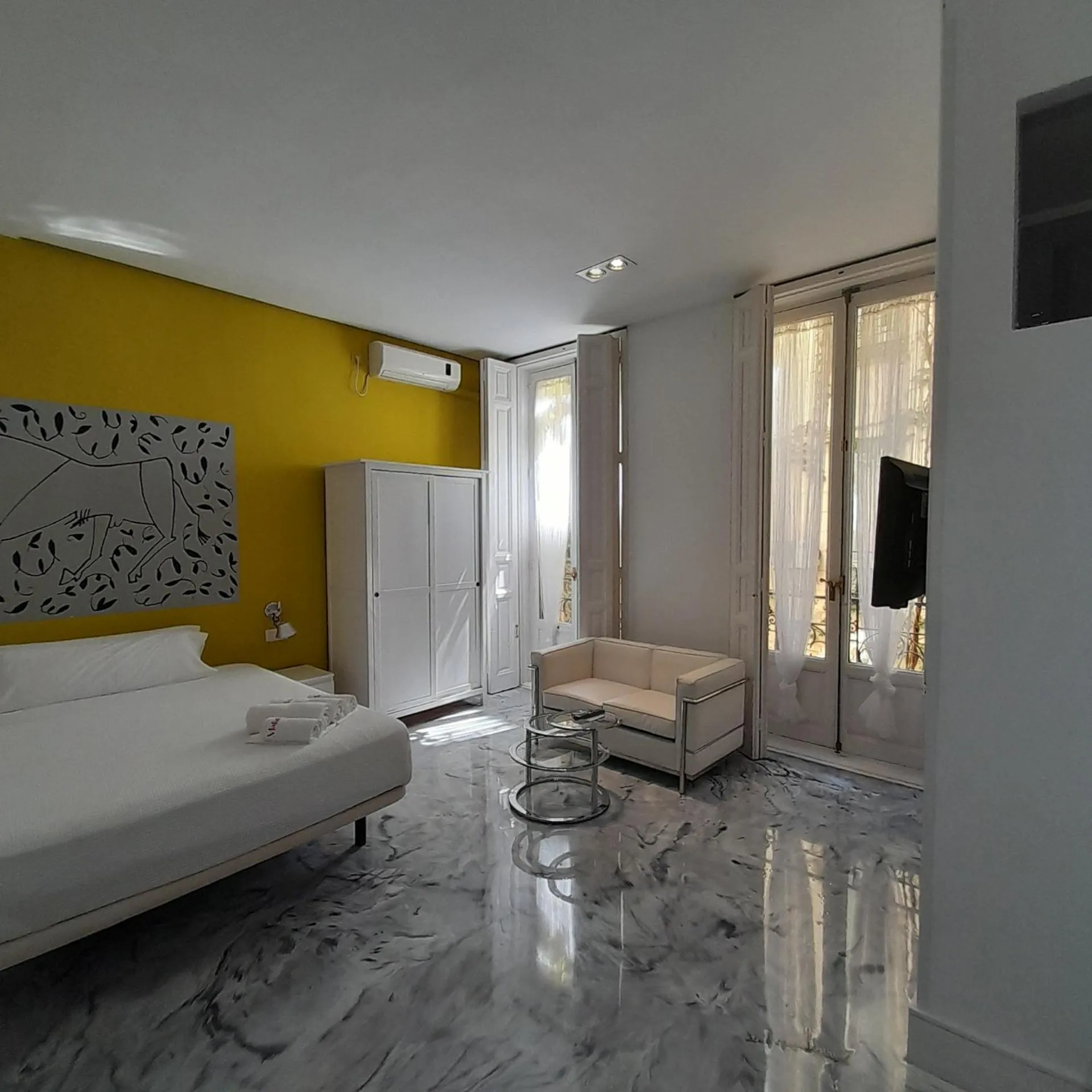 Bed in Apartamentos Matute 11