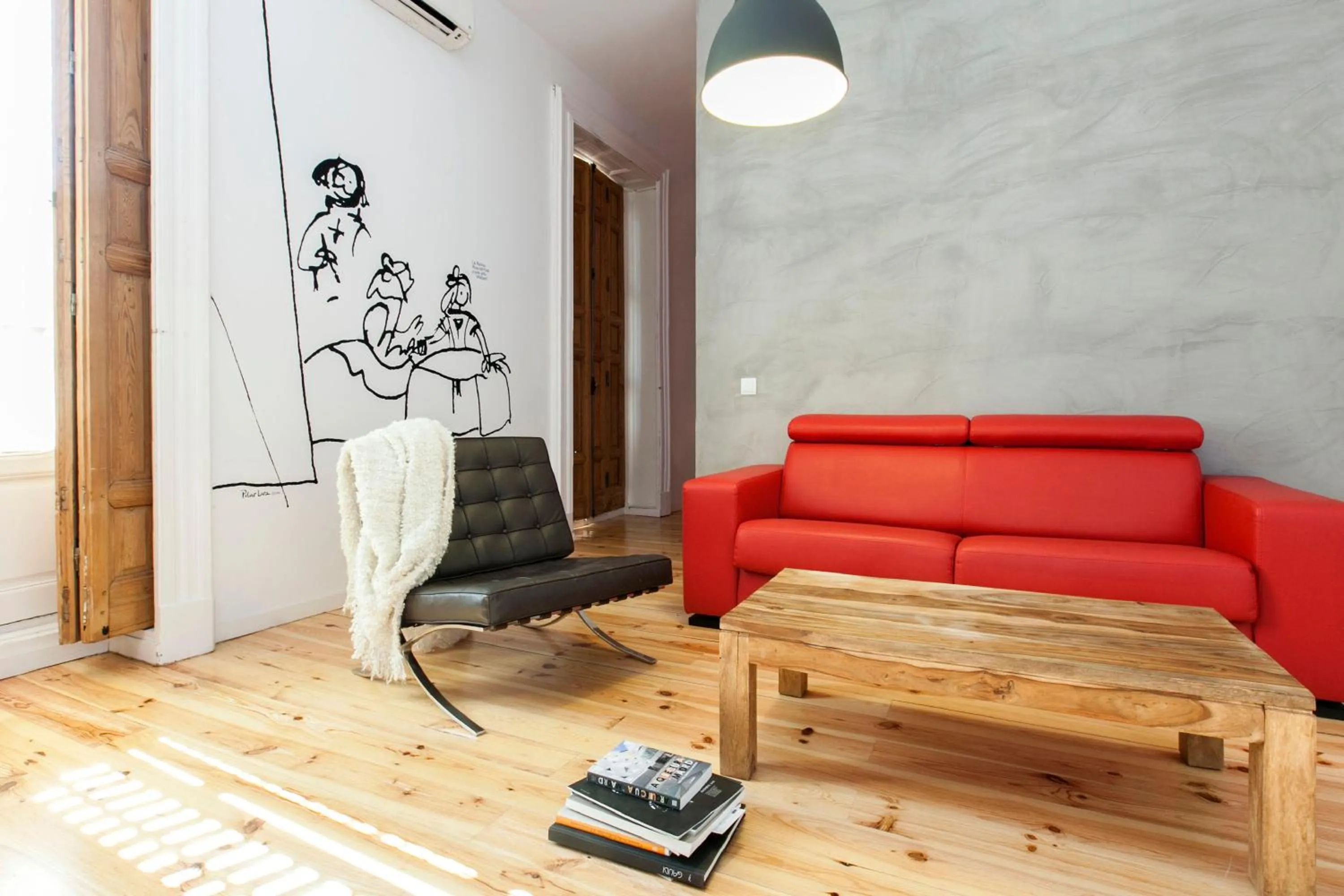 Living room in Apartamentos Matute 11