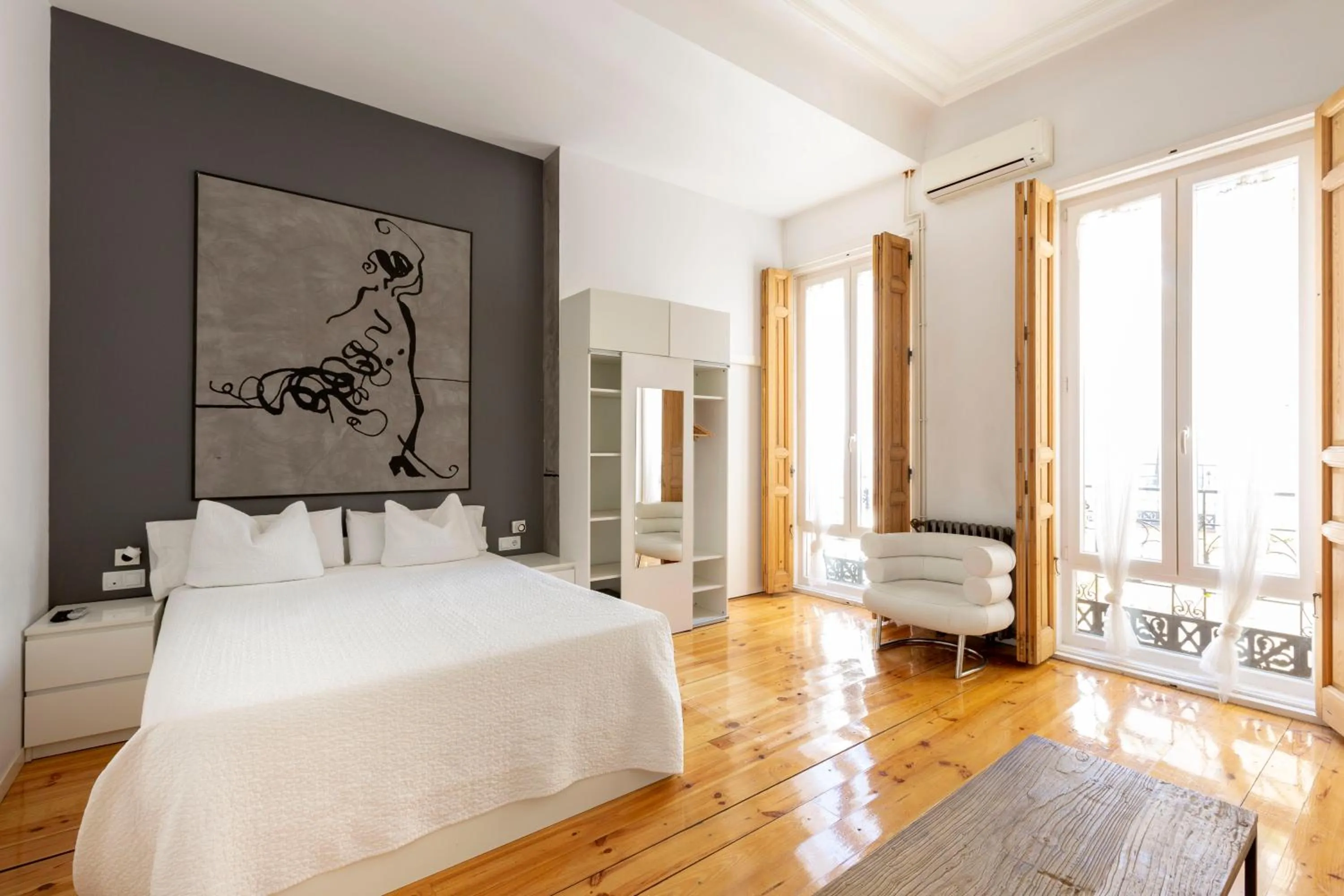 Bed in Apartamentos Matute 11