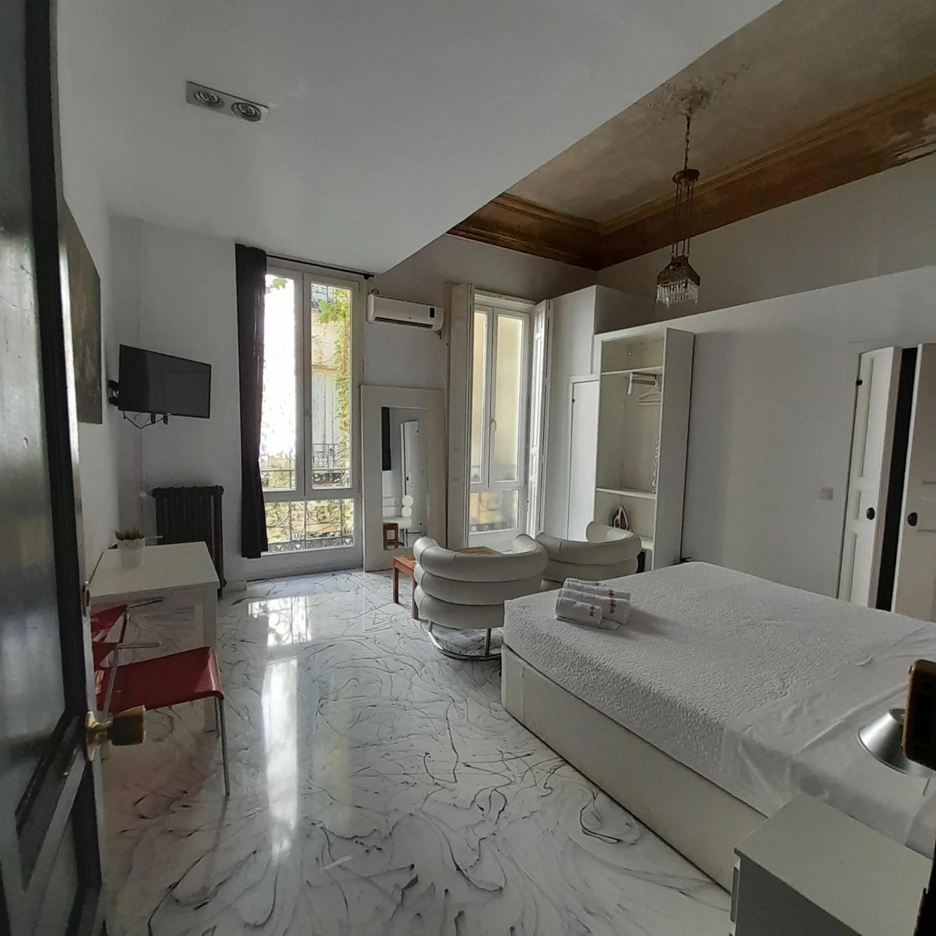 Bed in Apartamentos Matute 11