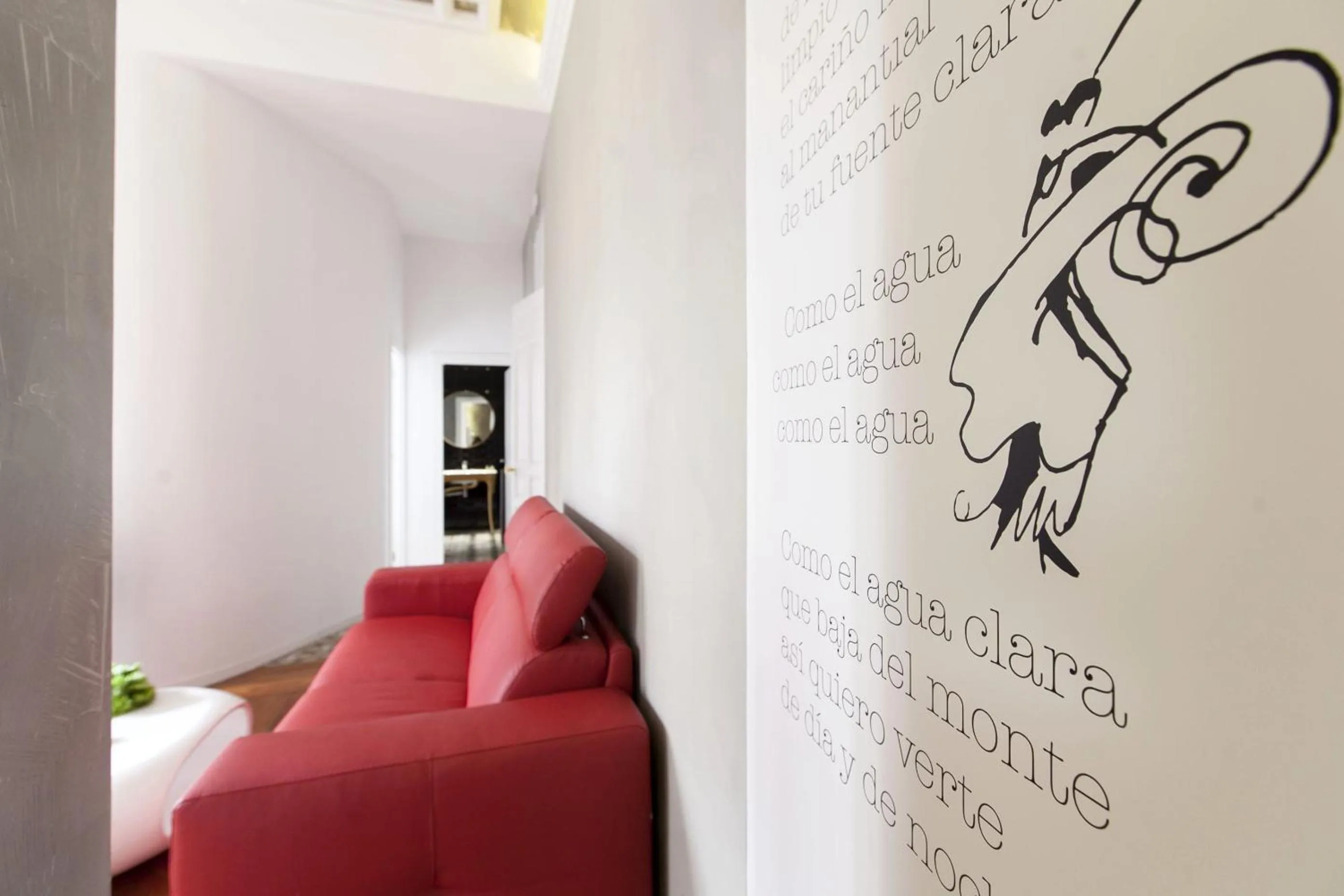 Seating area in Apartamentos Matute 11