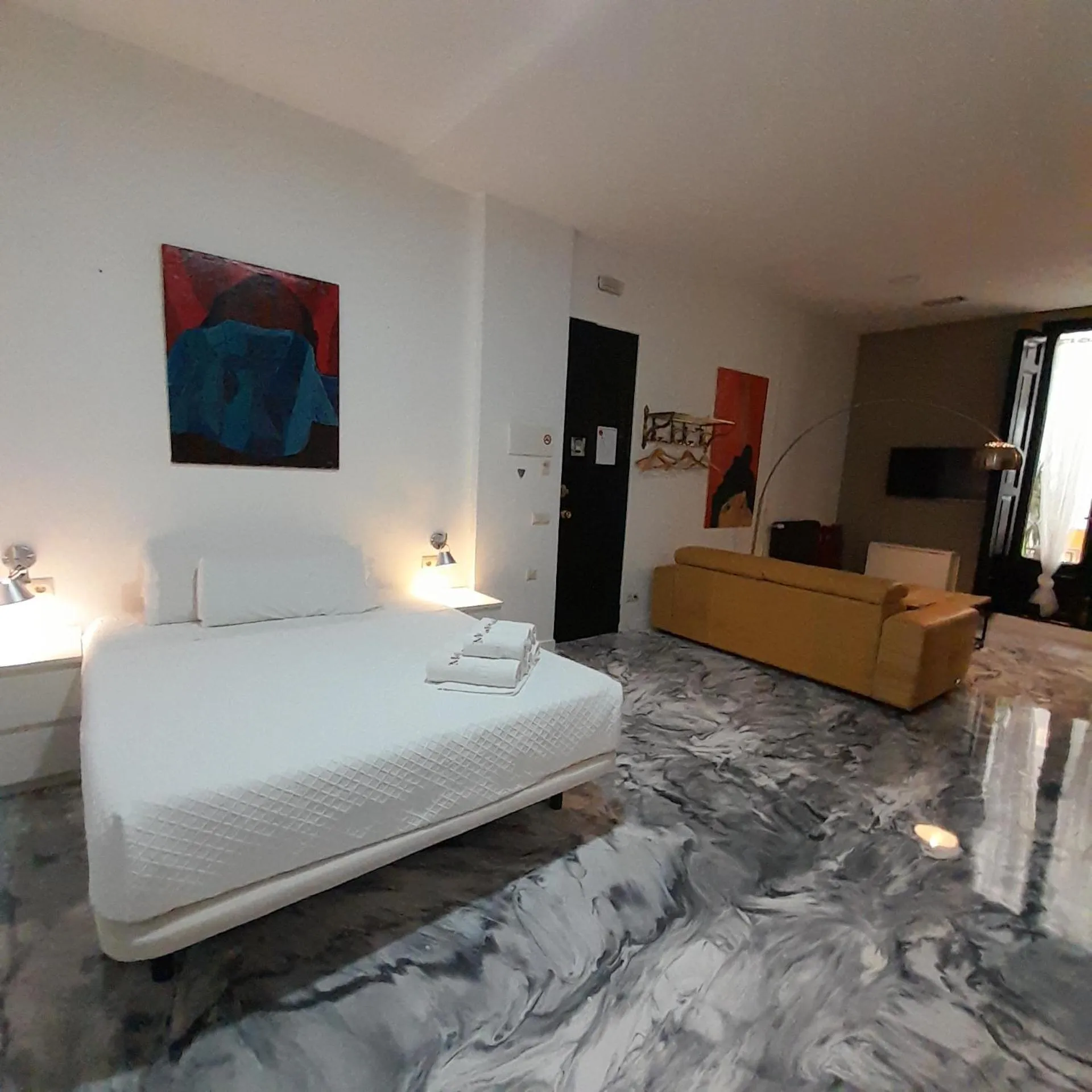 Bed in Apartamentos Matute 11